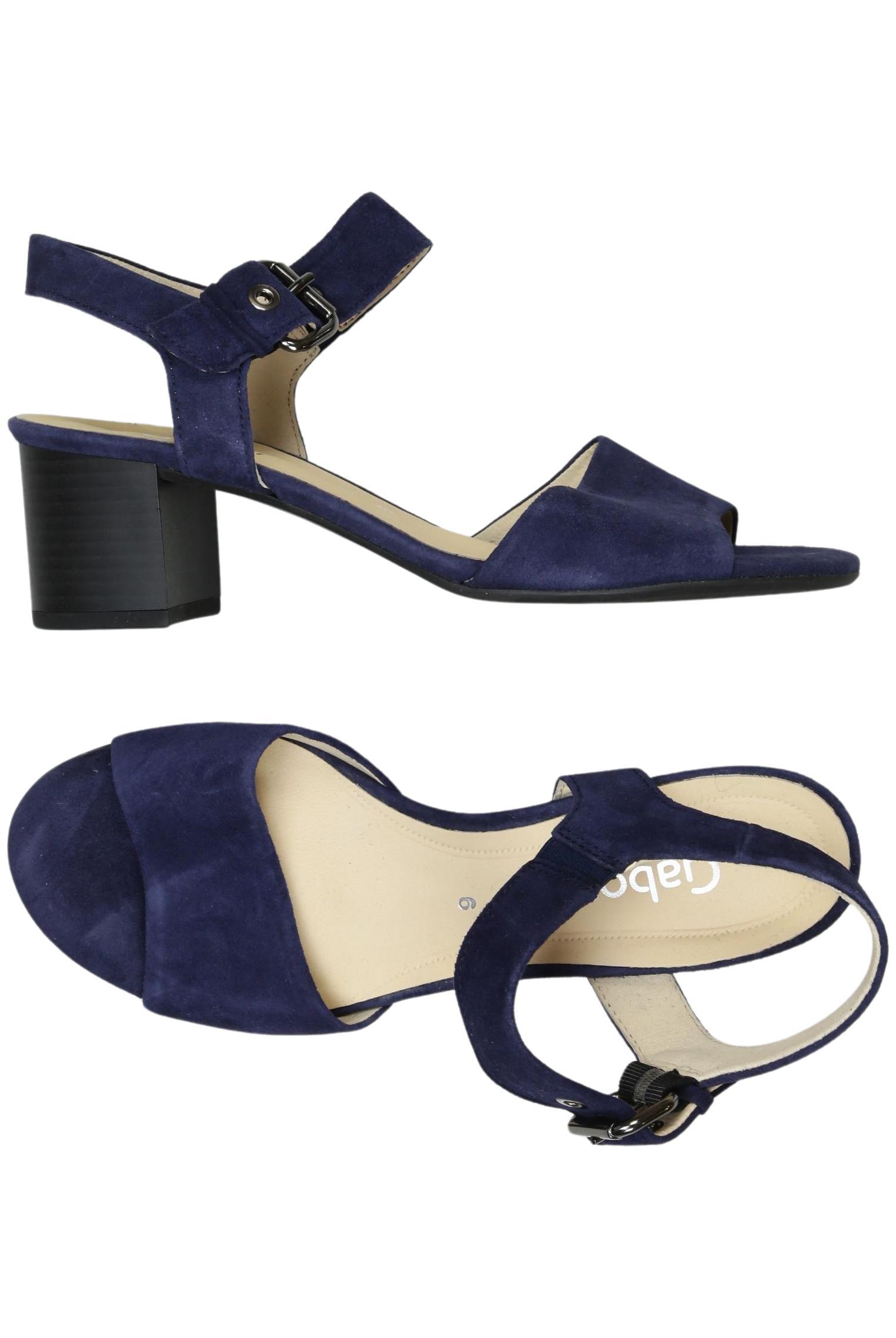 

Gabor Damen Sandale, marineblau, Gr. 6