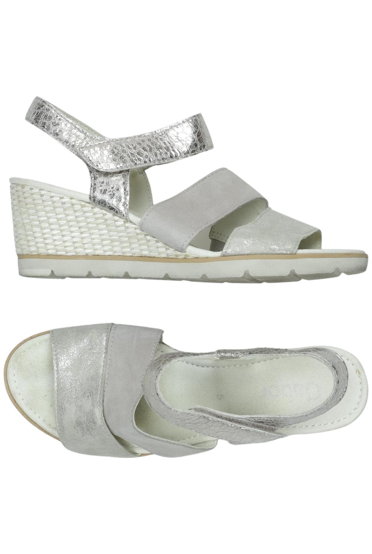 

Gabor Damen Sandale, silber, Gr. 5