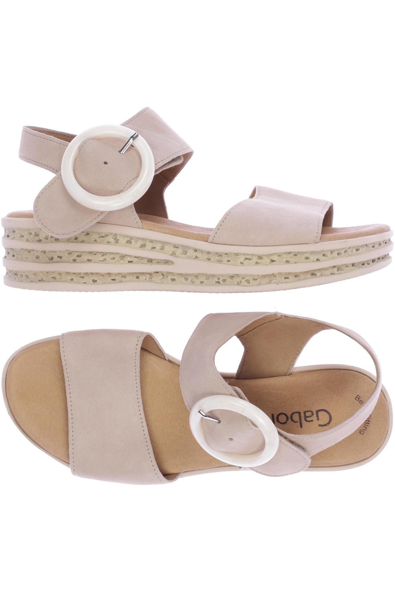 

Gabor Damen Sandale, beige, Gr. 4