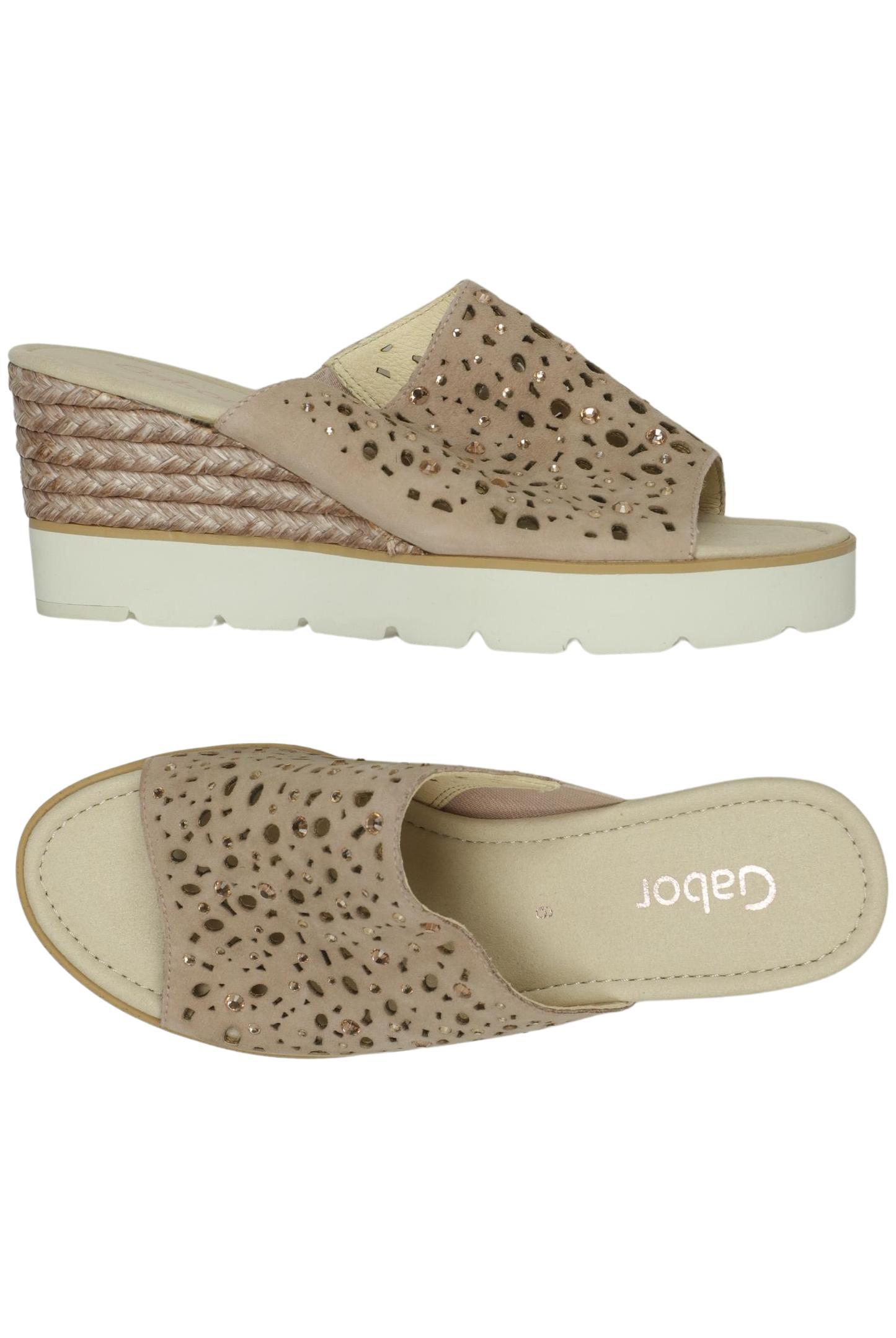 

Gabor Damen Sandale, beige, Gr. 6