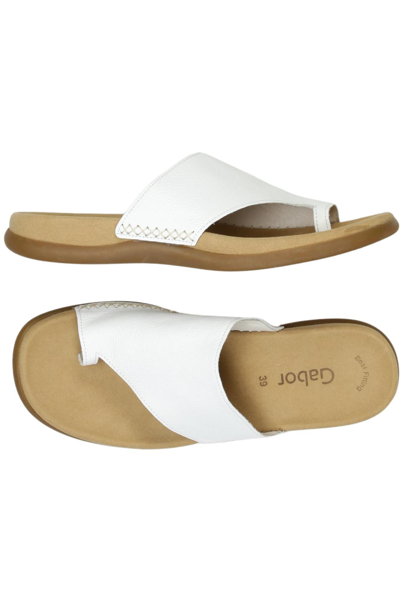 

Gabor Damen Sandale, weiß, Gr. 39