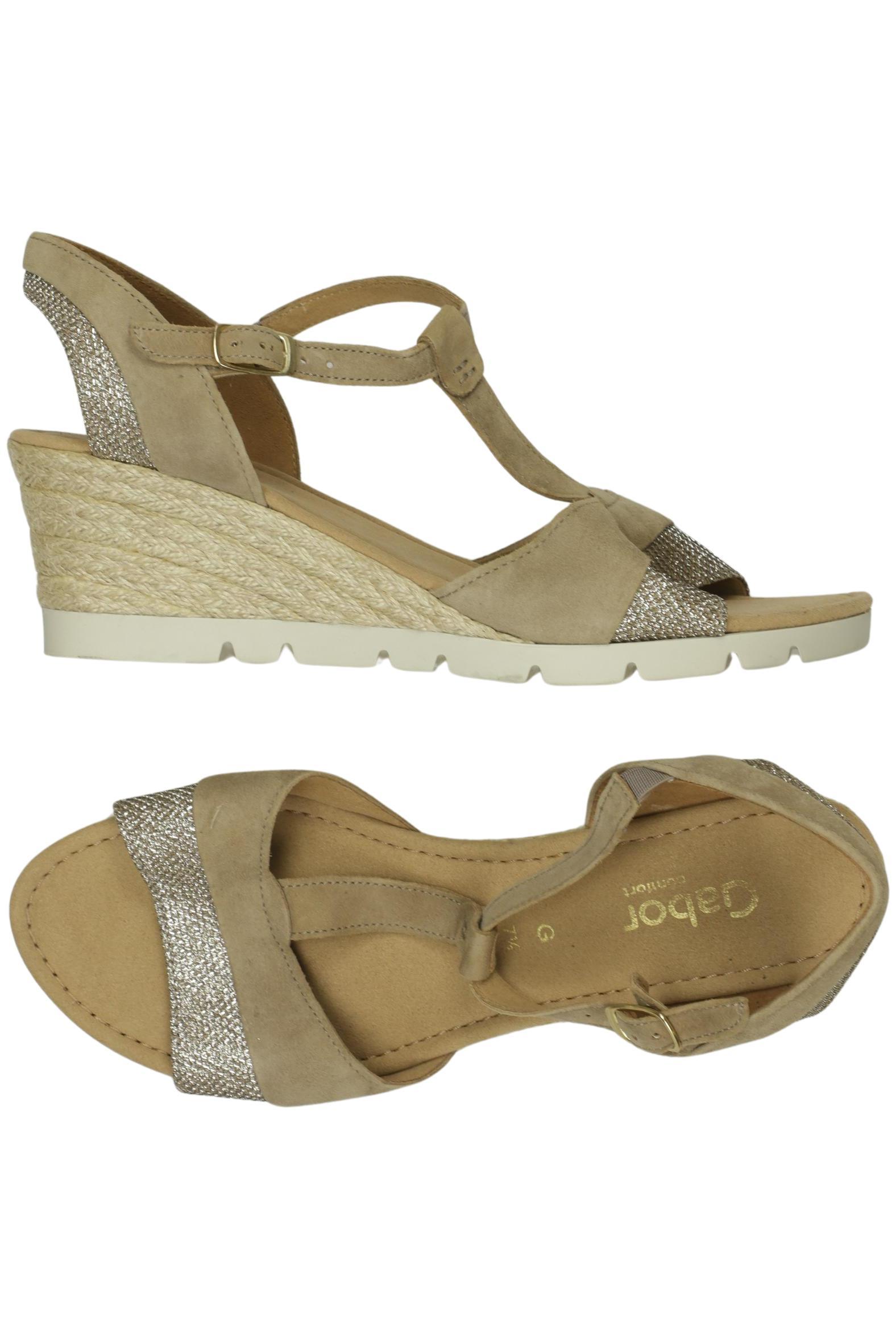 

Gabor Damen Sandale, beige, Gr. 7.5