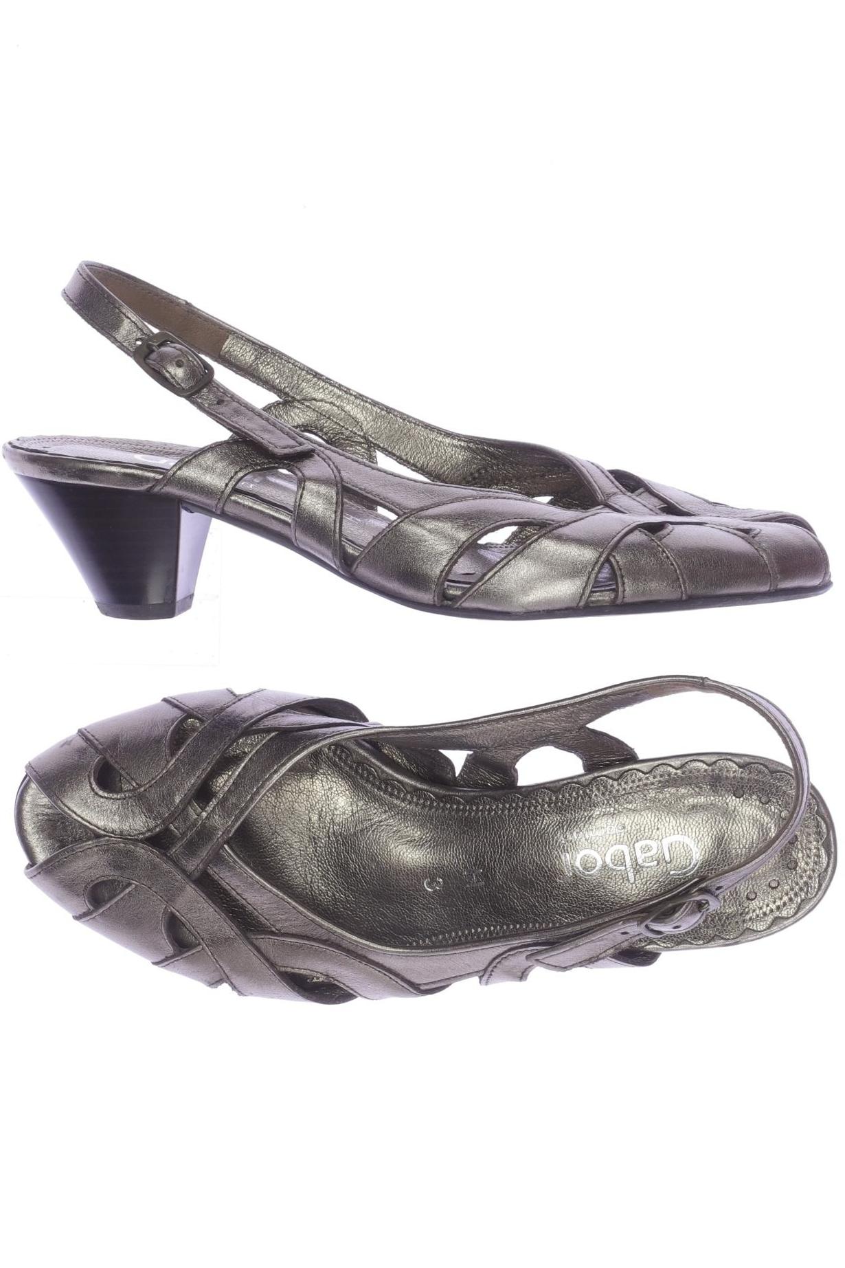 

Gabor Damen Sandale, gold, Gr. 3