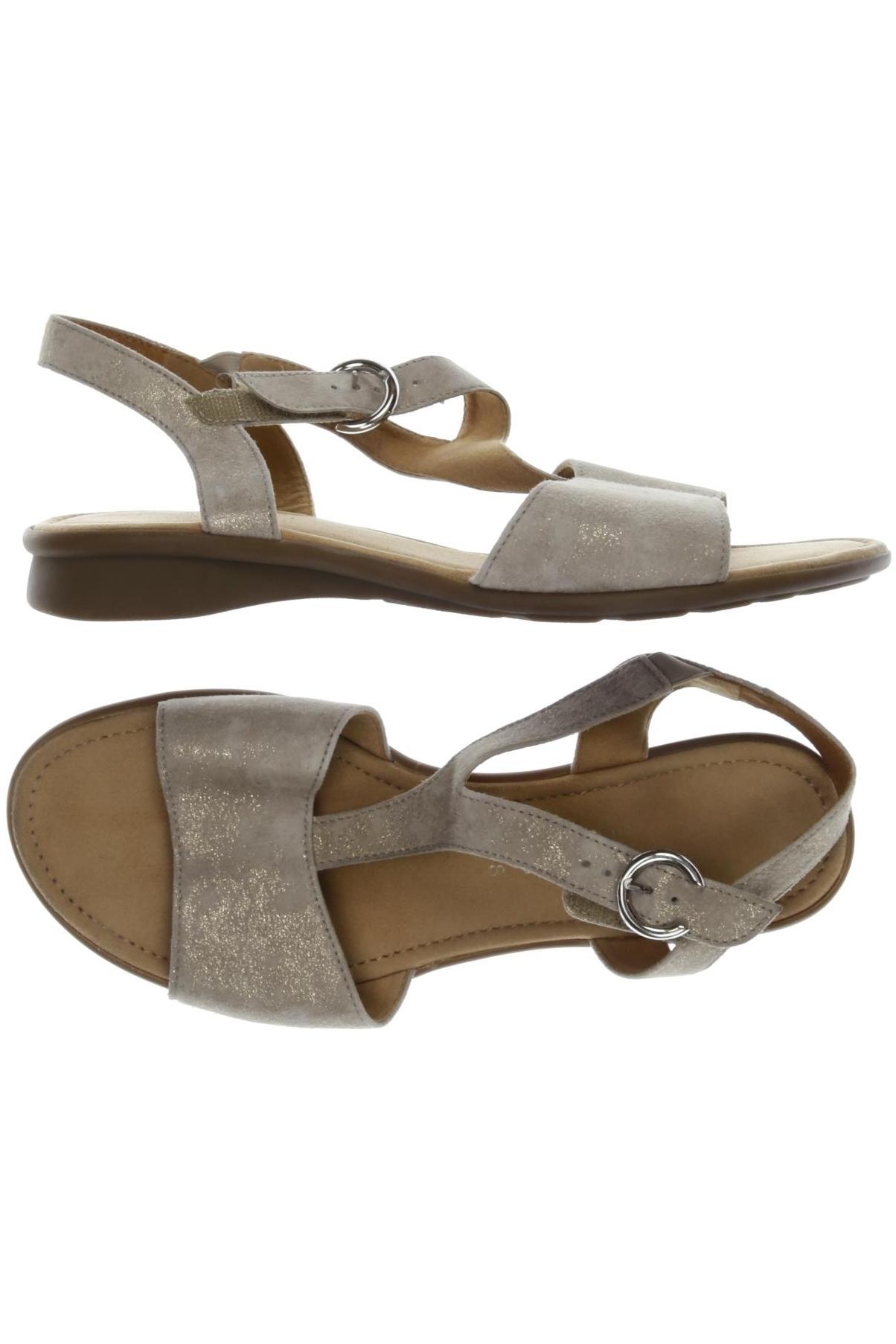 

Gabor Damen Sandale, beige, Gr. 8