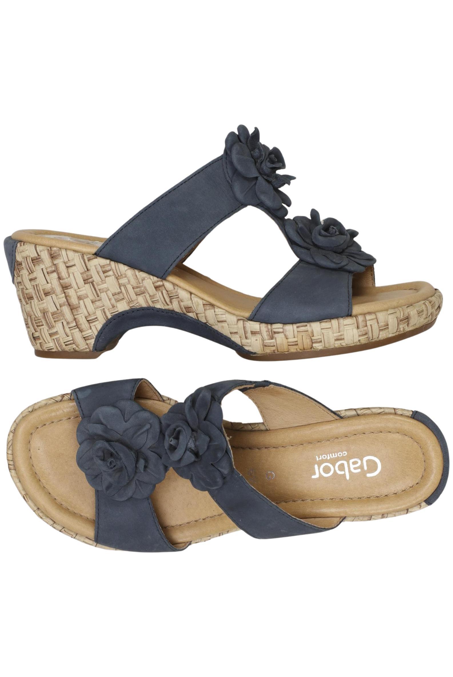 

Gabor Damen Sandale, marineblau, Gr. 6.5