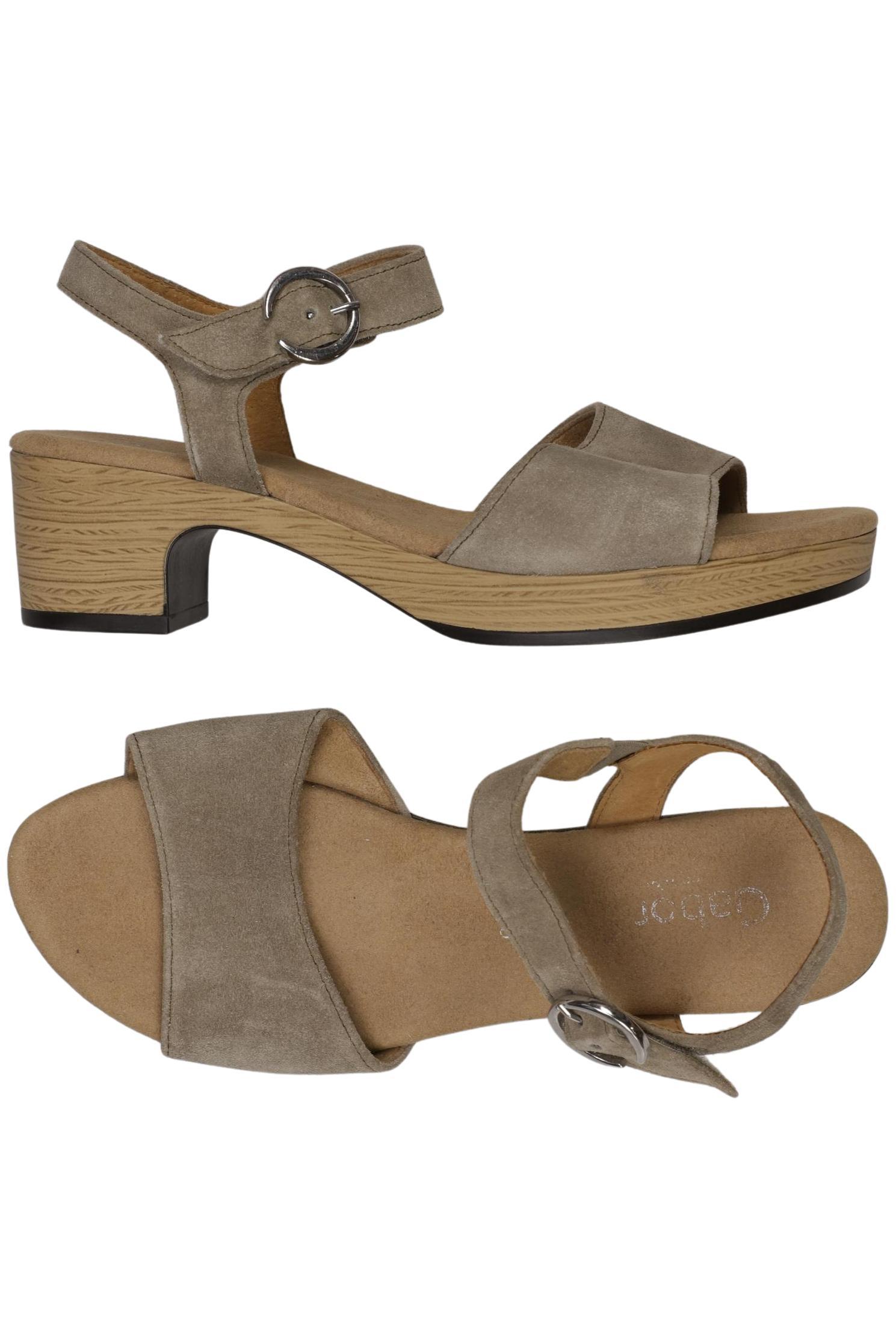 

Gabor Damen Sandale, beige, Gr. 40