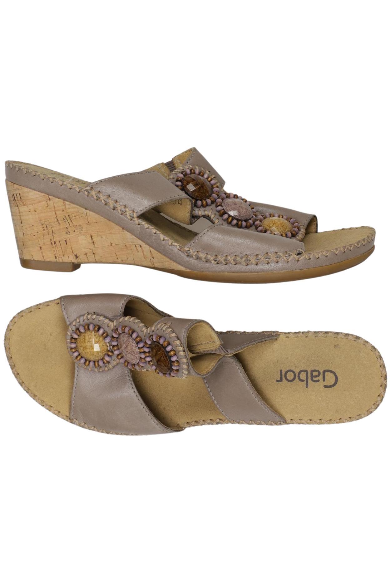 

Gabor Damen Sandale, beige, Gr. 5.5