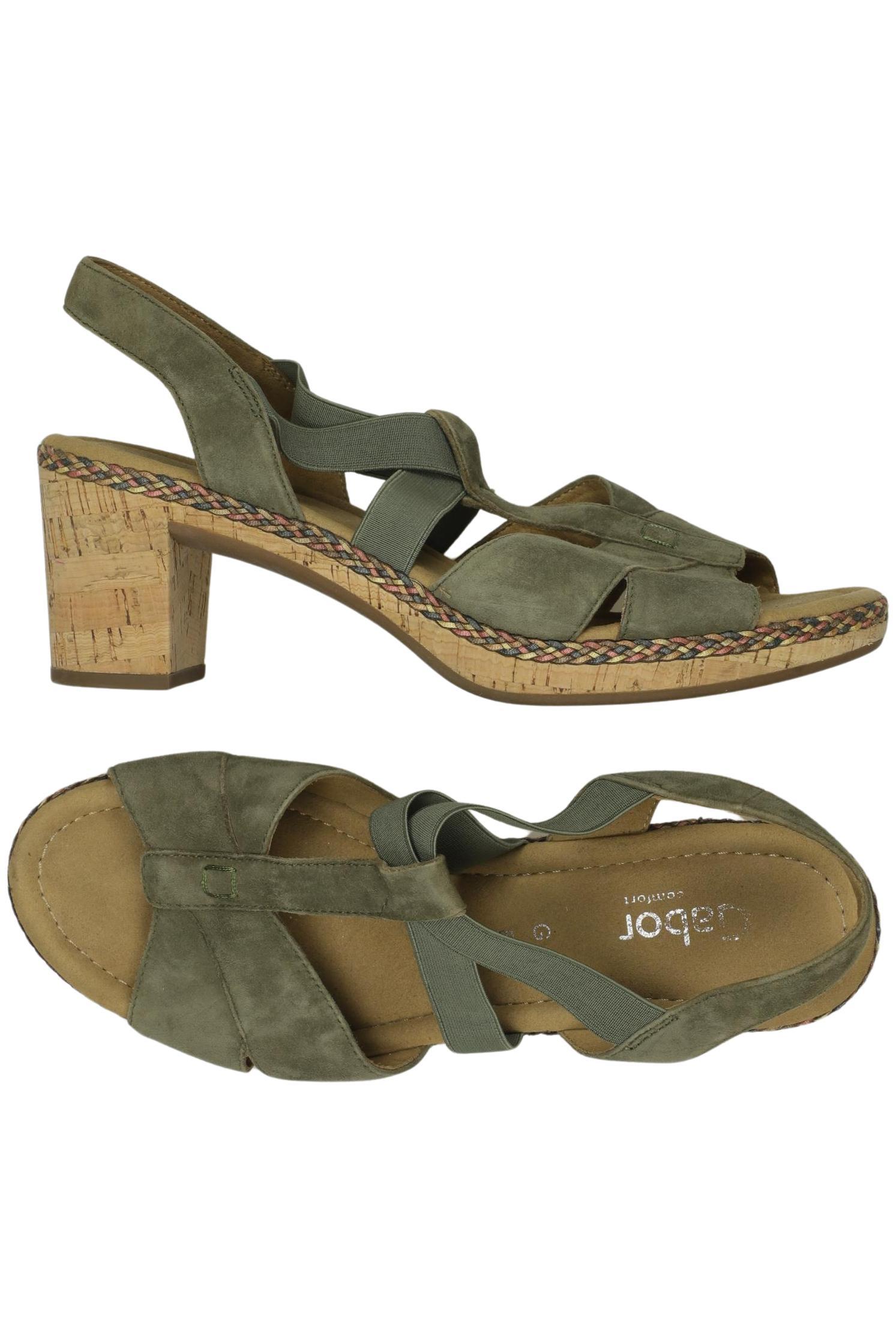 

Gabor Damen Sandale, grün, Gr. 8