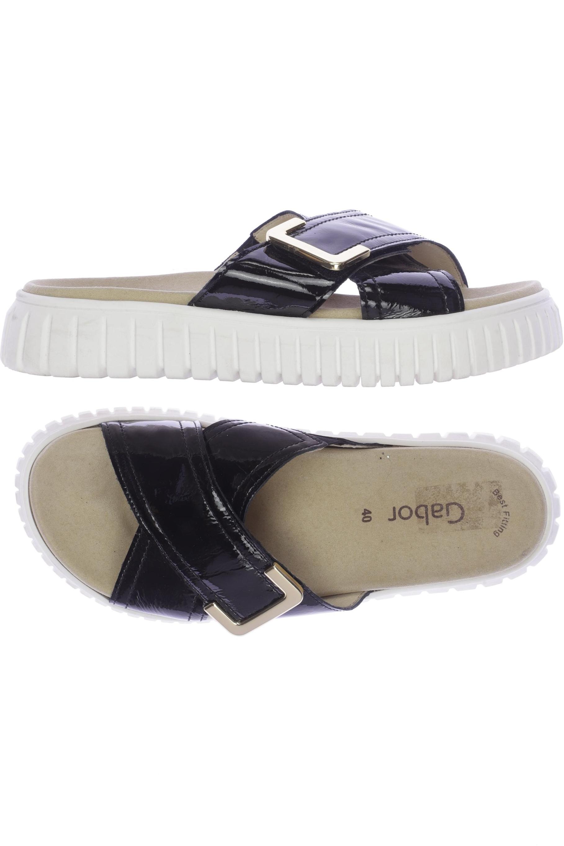 

Gabor Damen Sandale, schwarz, Gr. 40