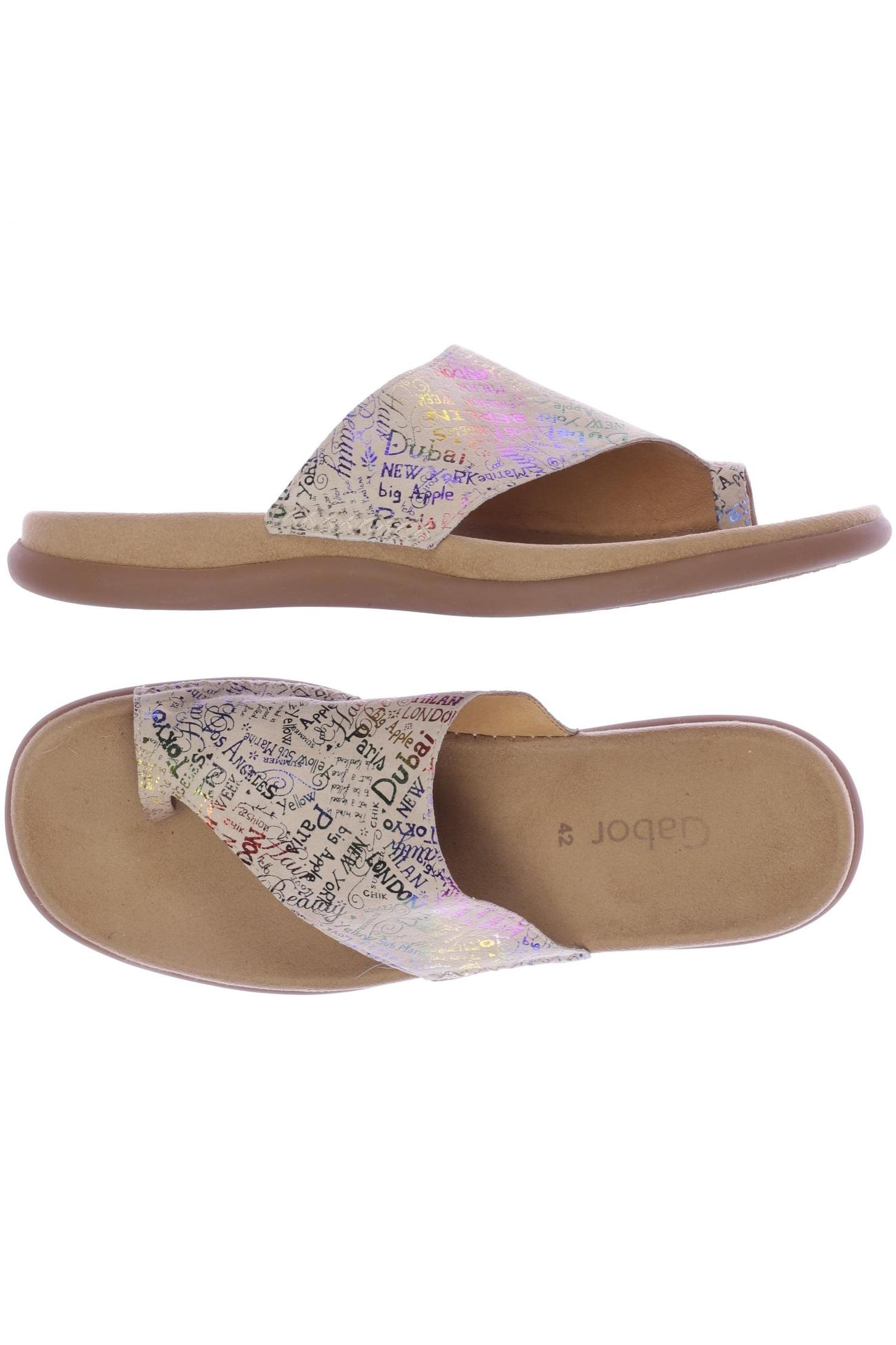 

Gabor Damen Sandale, beige, Gr. 42