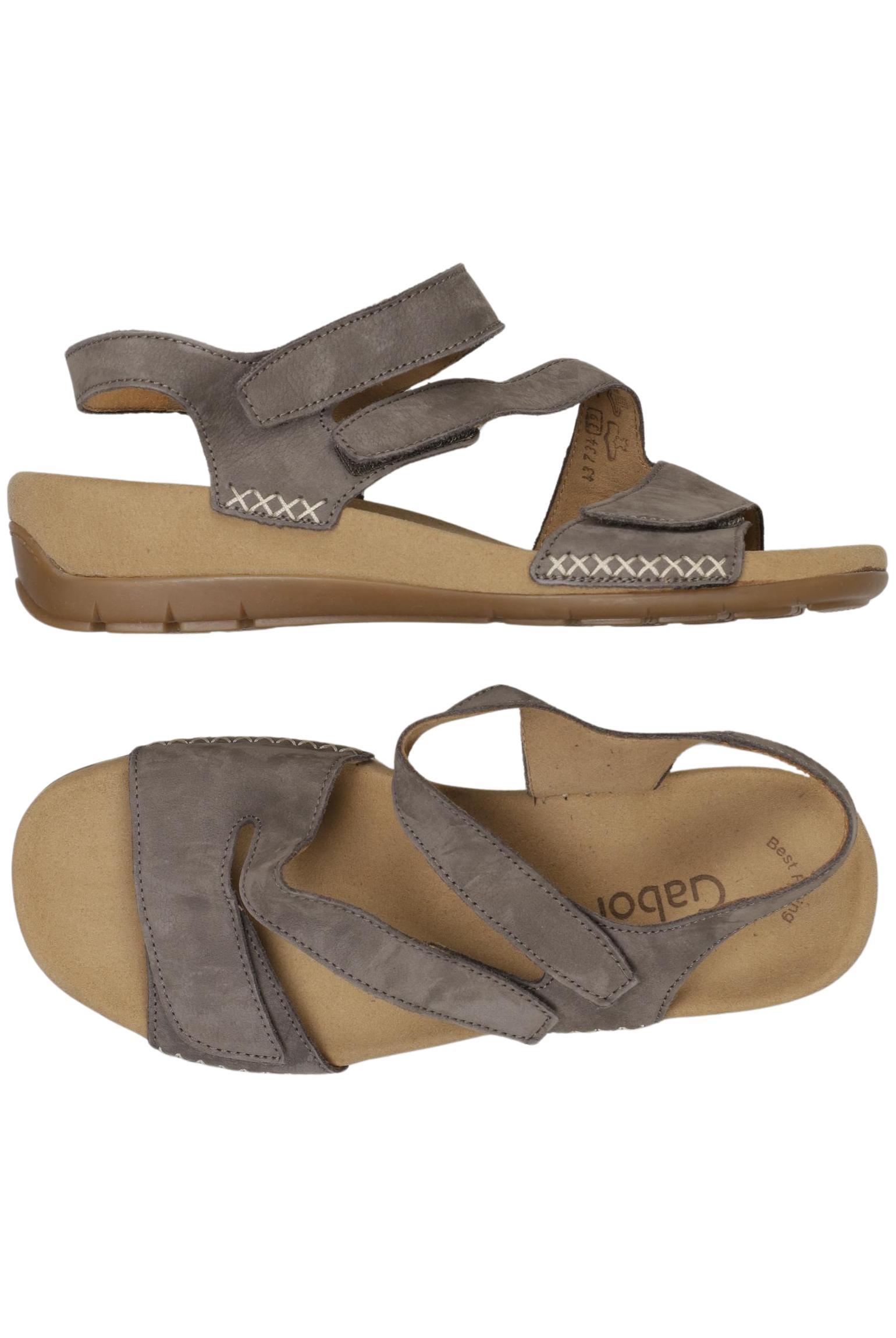 

Gabor Damen Sandale, grau, Gr. 39