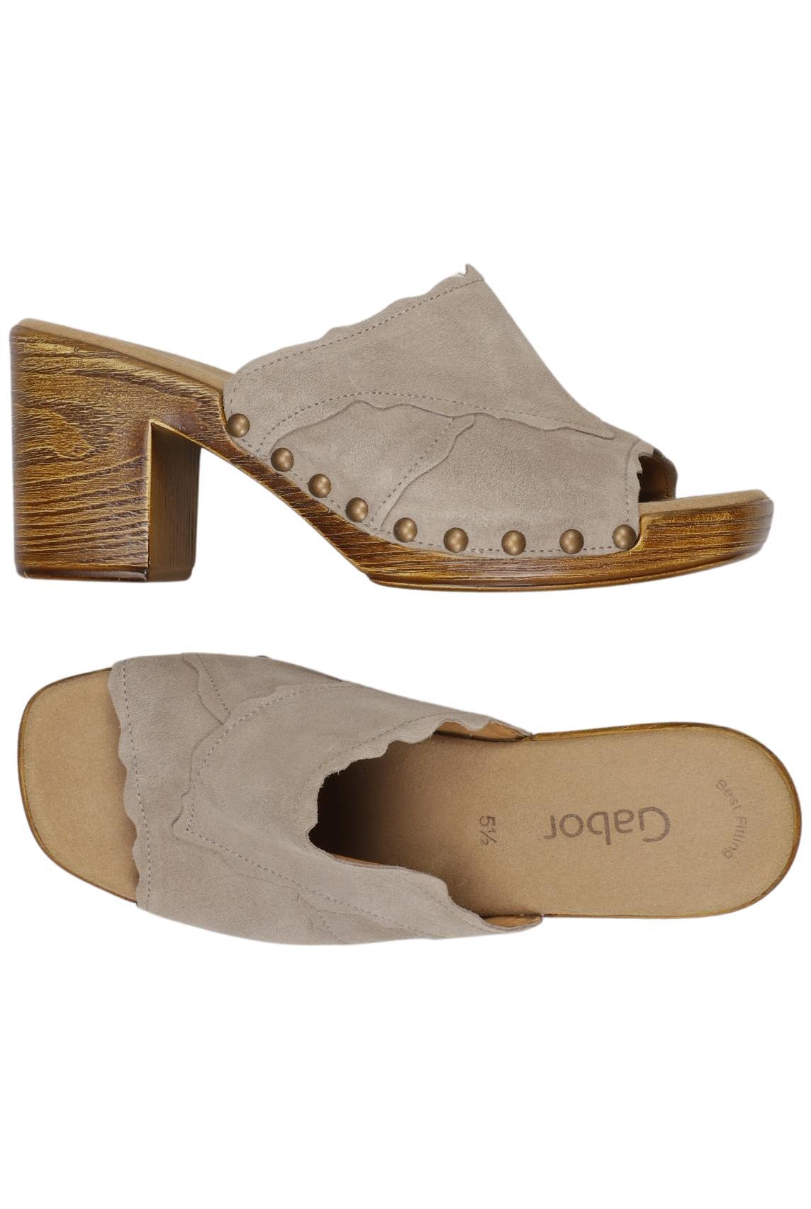 

Gabor Damen Sandale, beige, Gr. 5.5