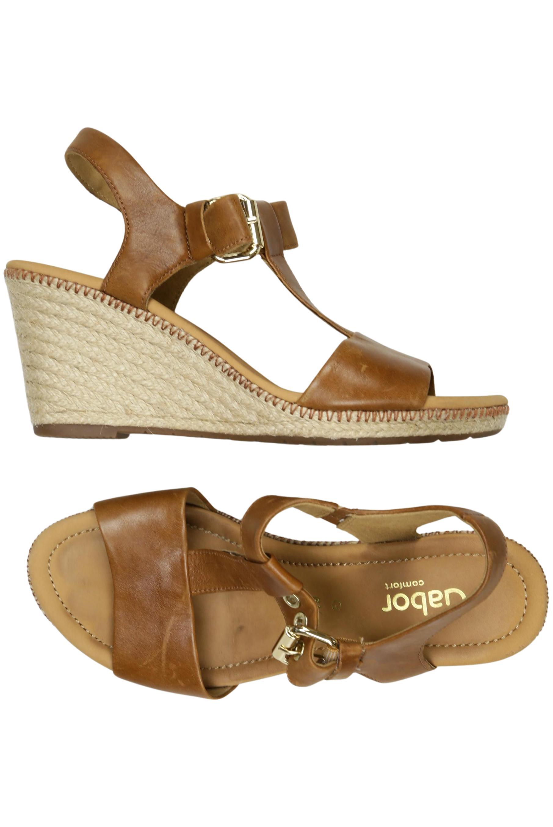 

Gabor Damen Sandale, braun, Gr. 6.5