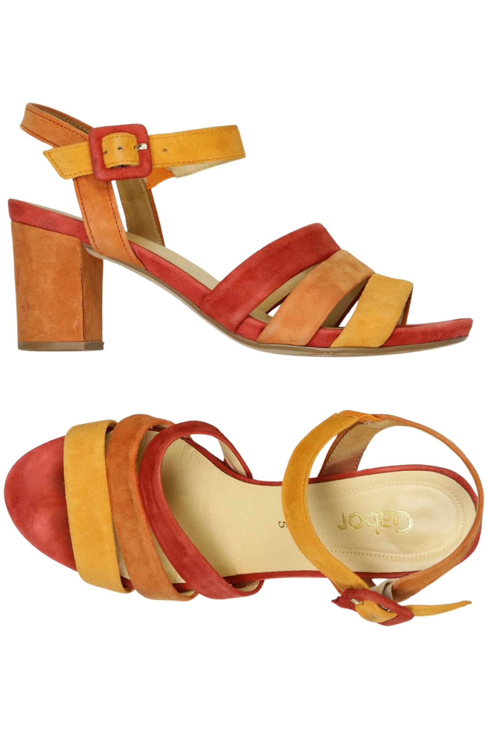 

Gabor Damen Sandale, orange, Gr. 5