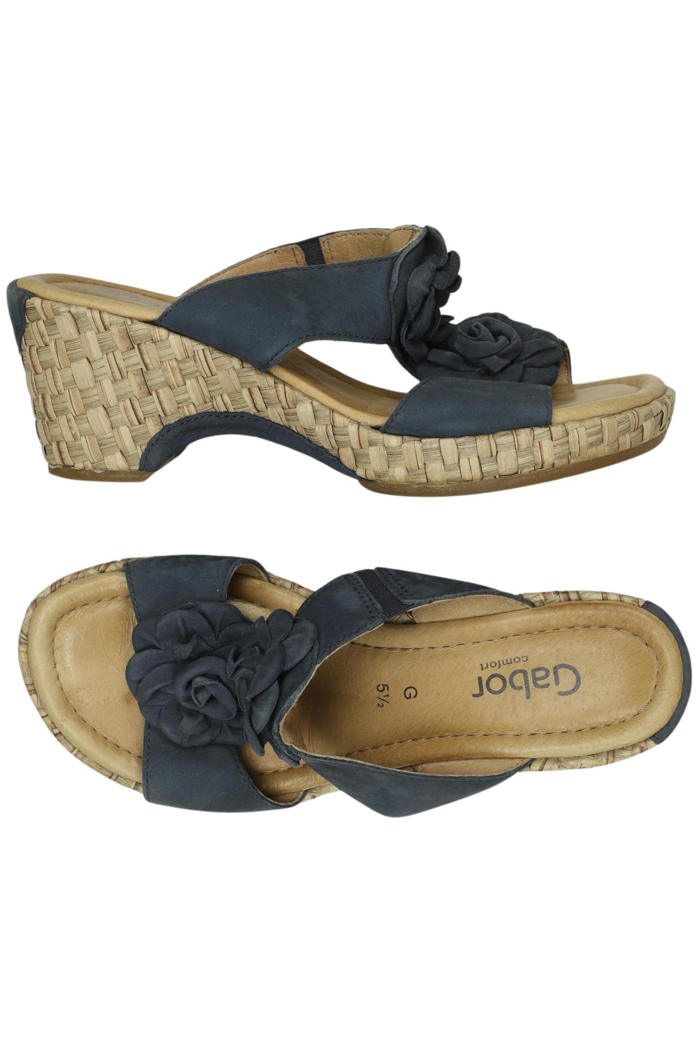 

Gabor Damen Sandale, marineblau, Gr. 5.5