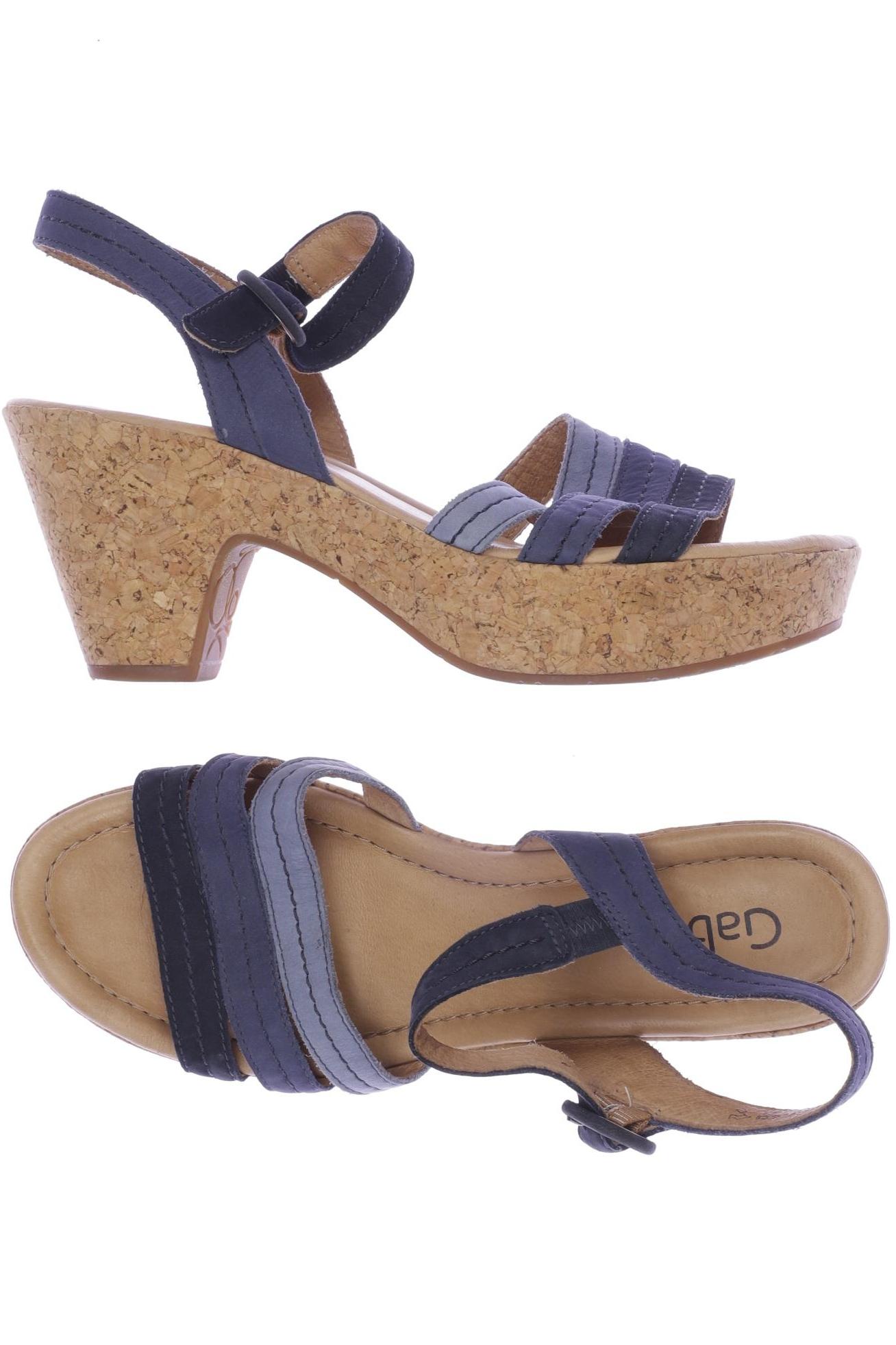 

Gabor Damen Sandale, blau, Gr. 6.5