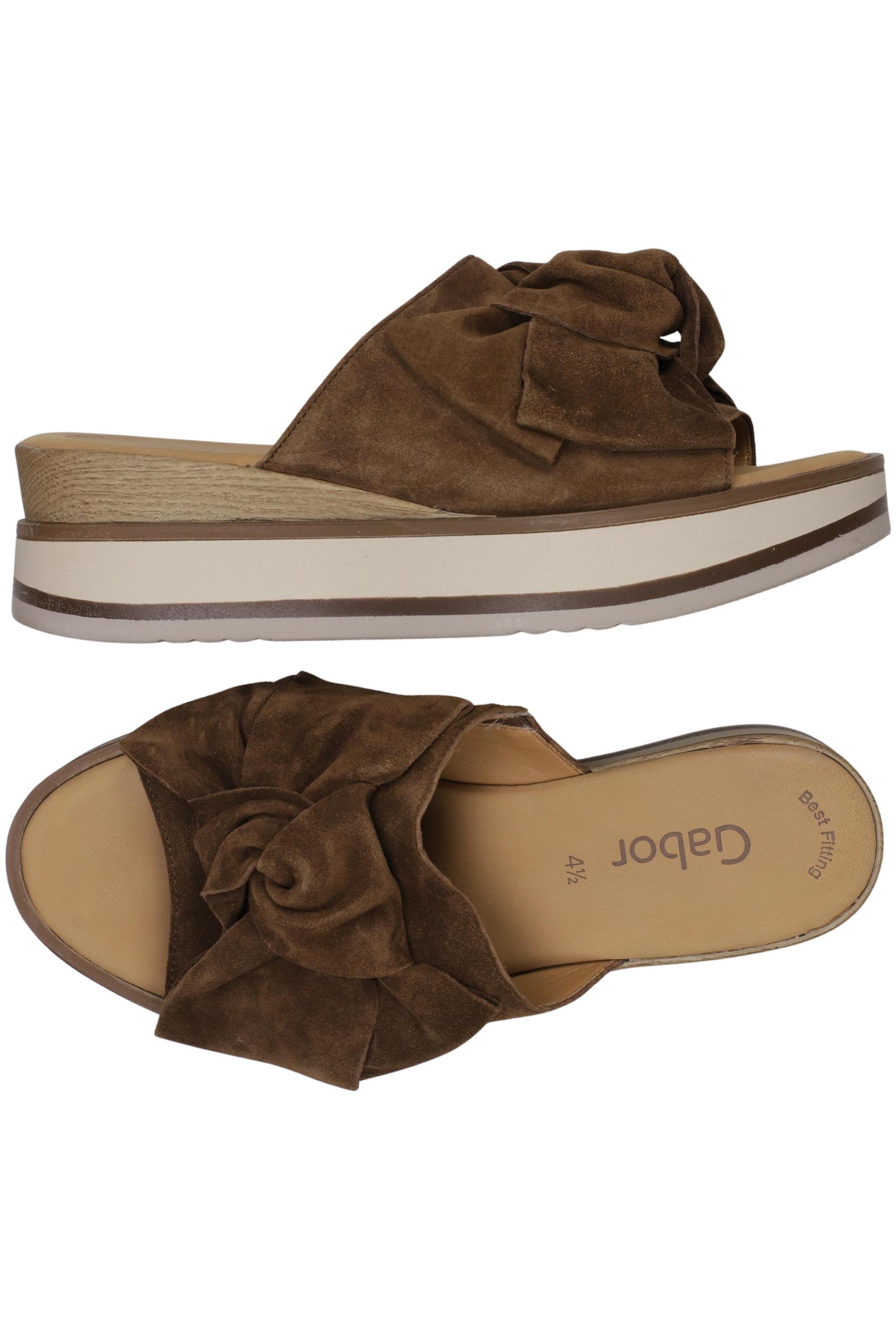 

Gabor Damen Sandale, braun, Gr. 4.5