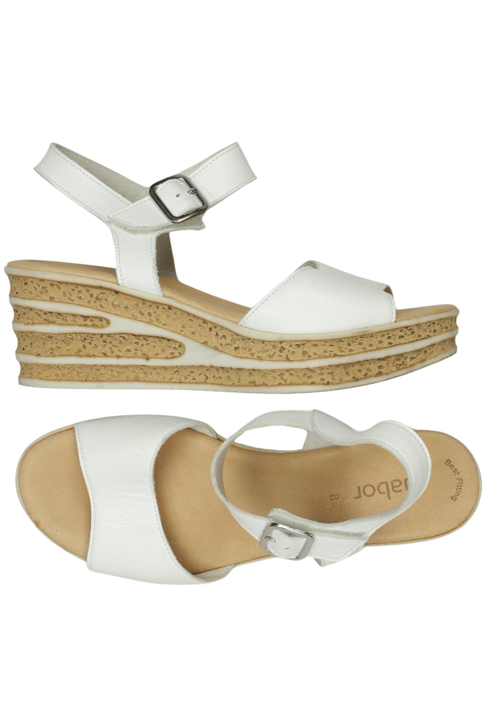 

Gabor Damen Sandale, weiß, Gr. 8