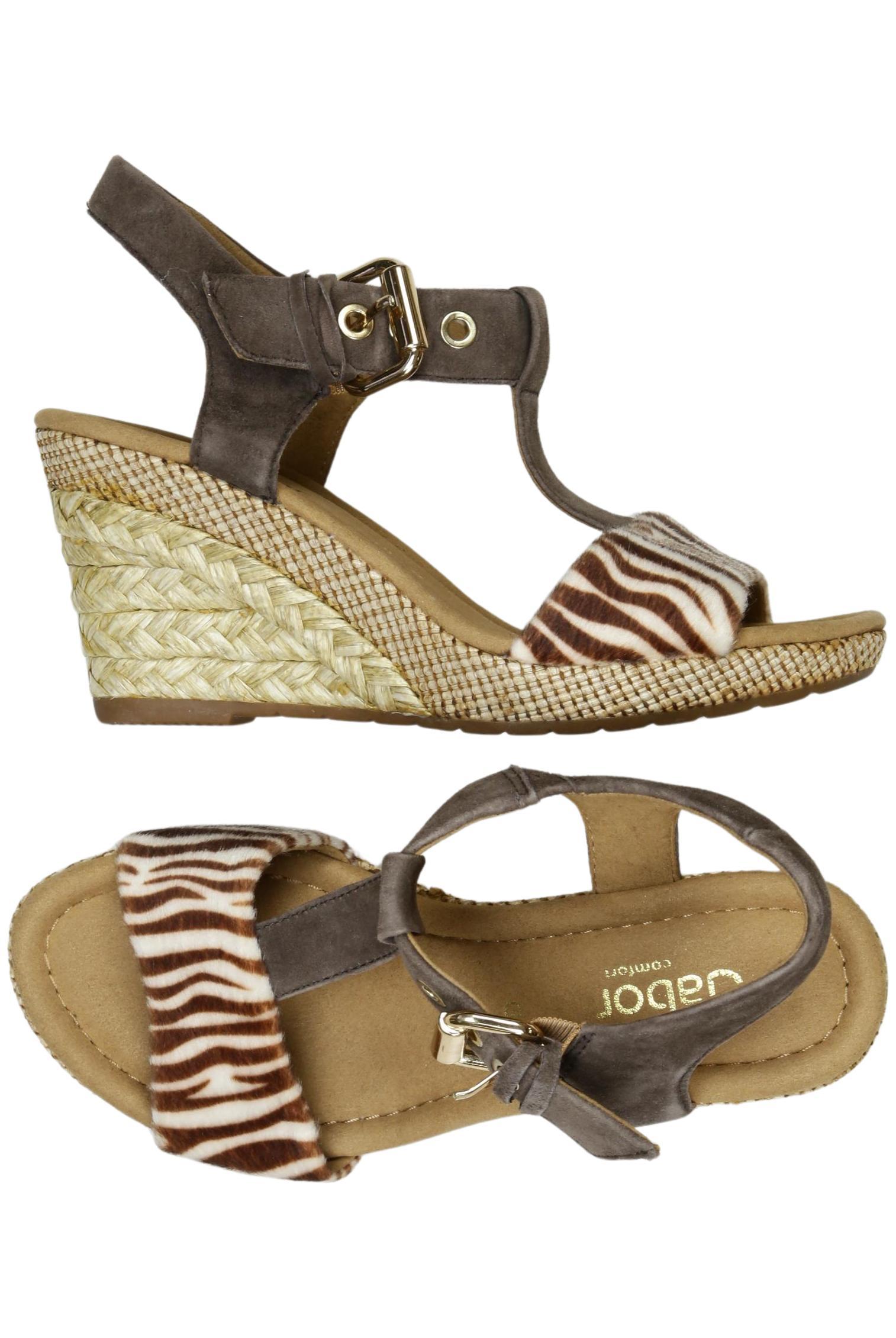 

Gabor Damen Sandale, braun, Gr. 4