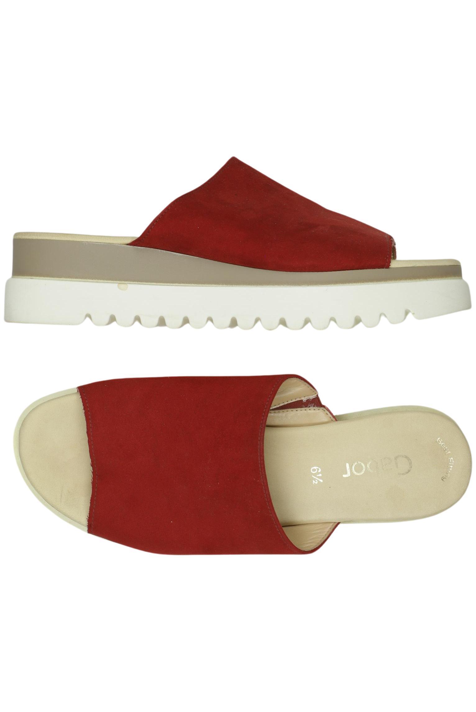 

Gabor Damen Sandale, rot, Gr. 6.5