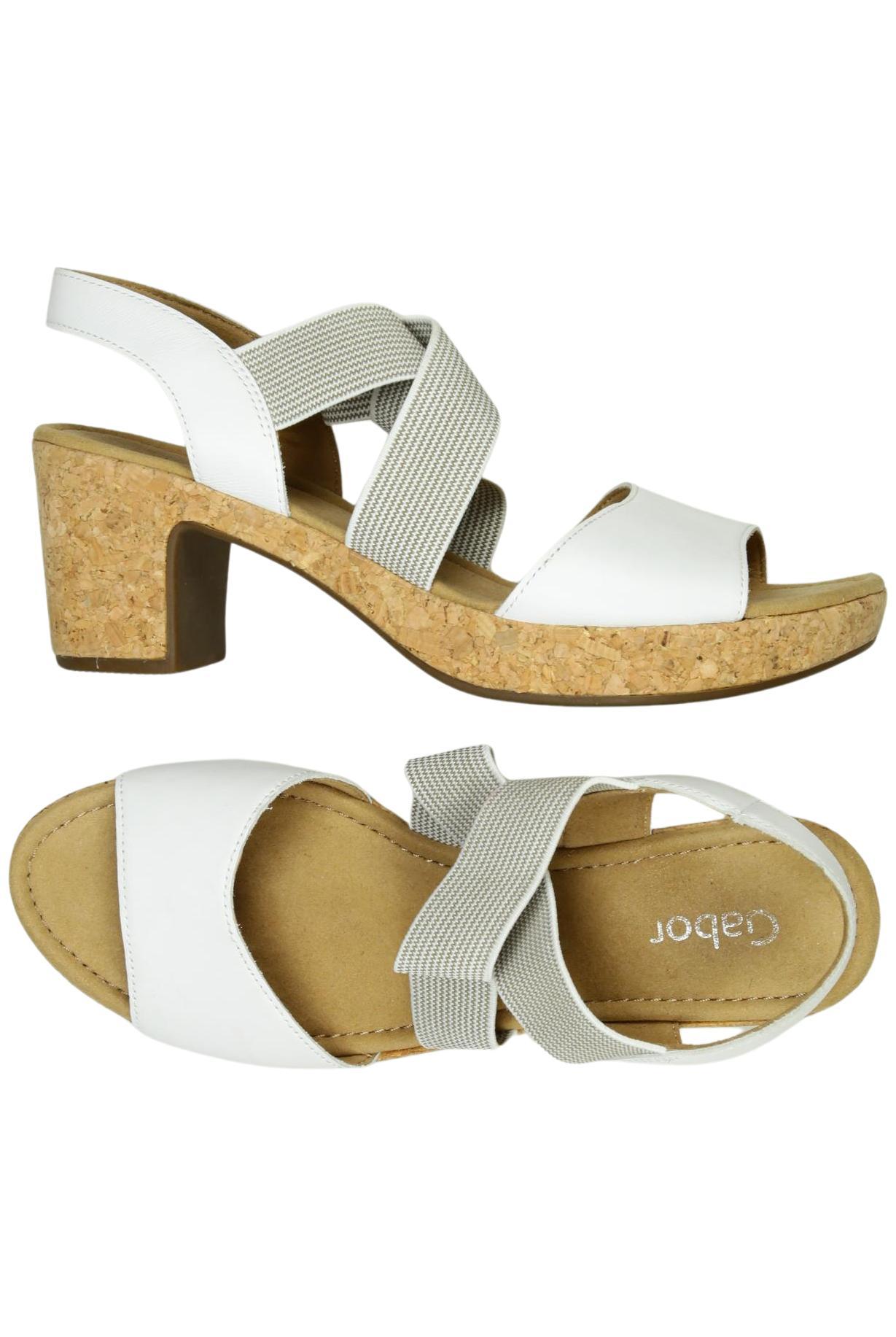 

Gabor Damen Sandale, weiß, Gr. 8