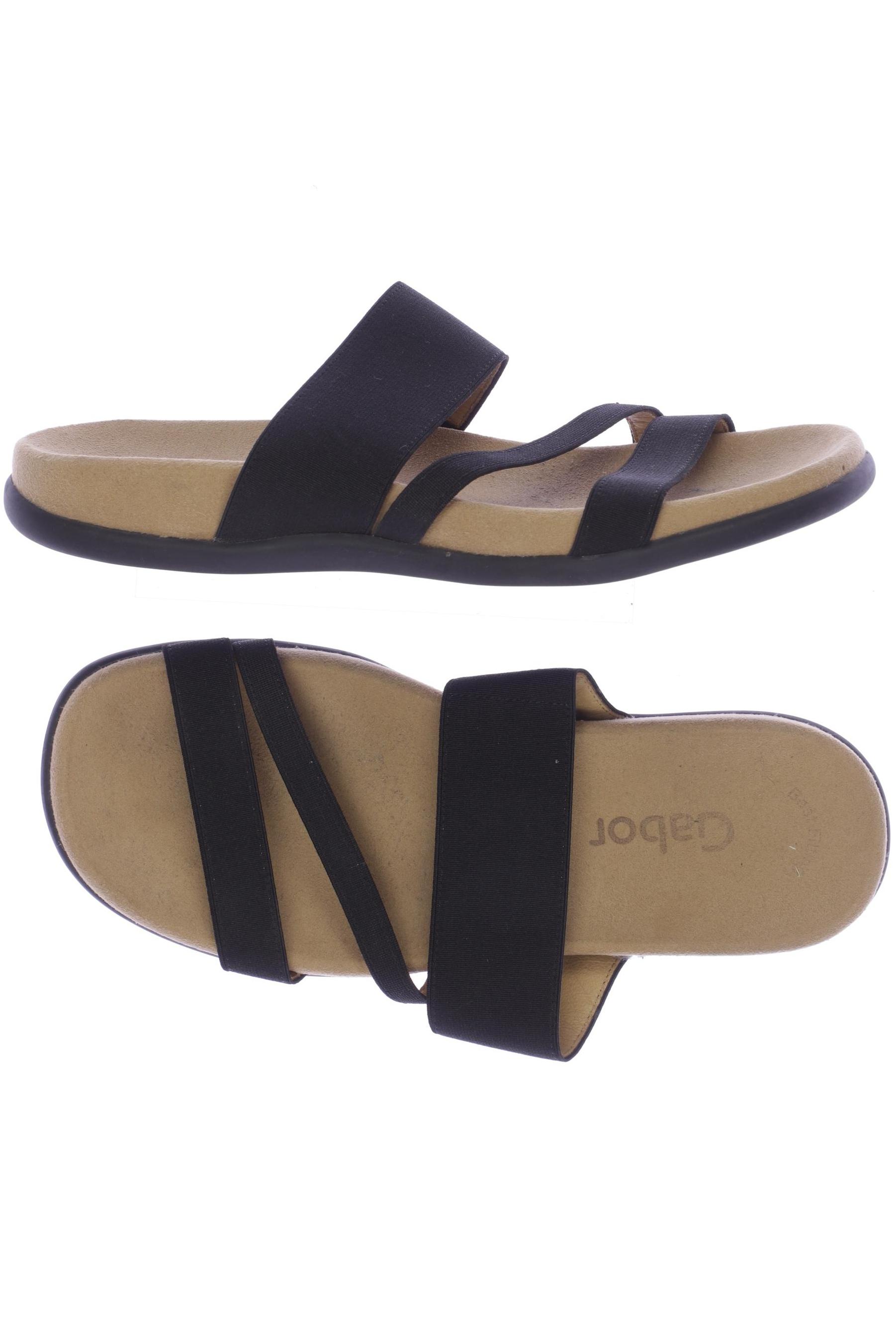

Gabor Damen Sandale, schwarz, Gr. 36
