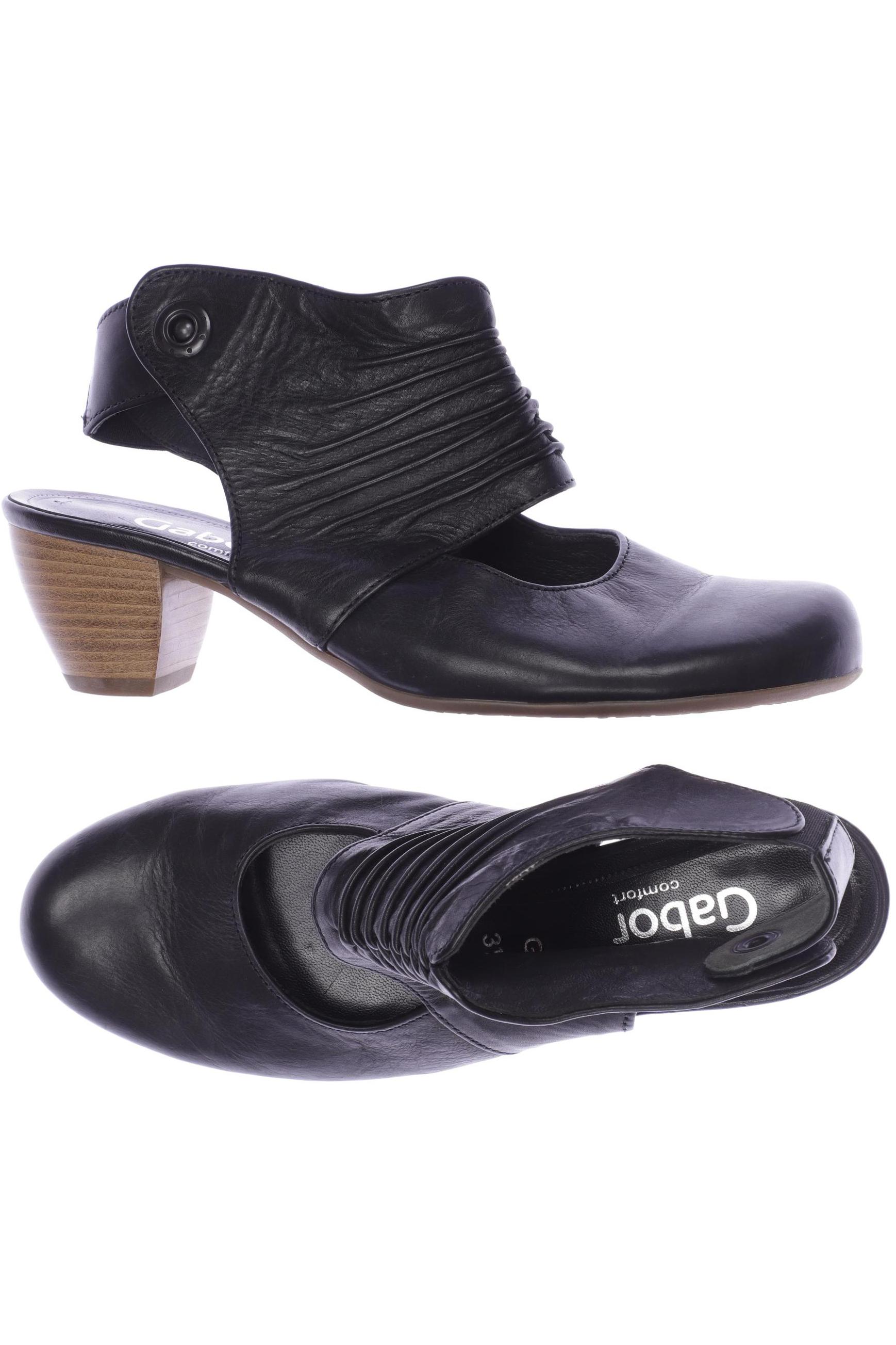 

Gabor Damen Sandale, schwarz, Gr. 3.5