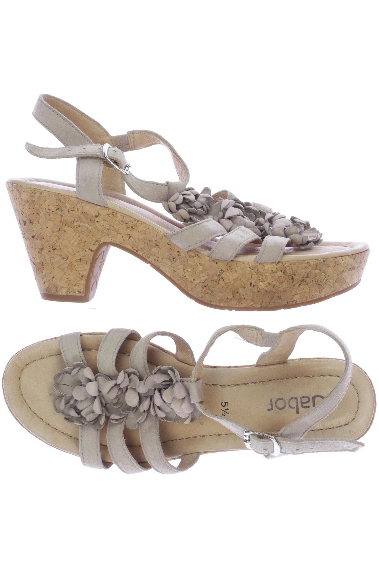 

Gabor Damen Sandale, beige, Gr. 5.5