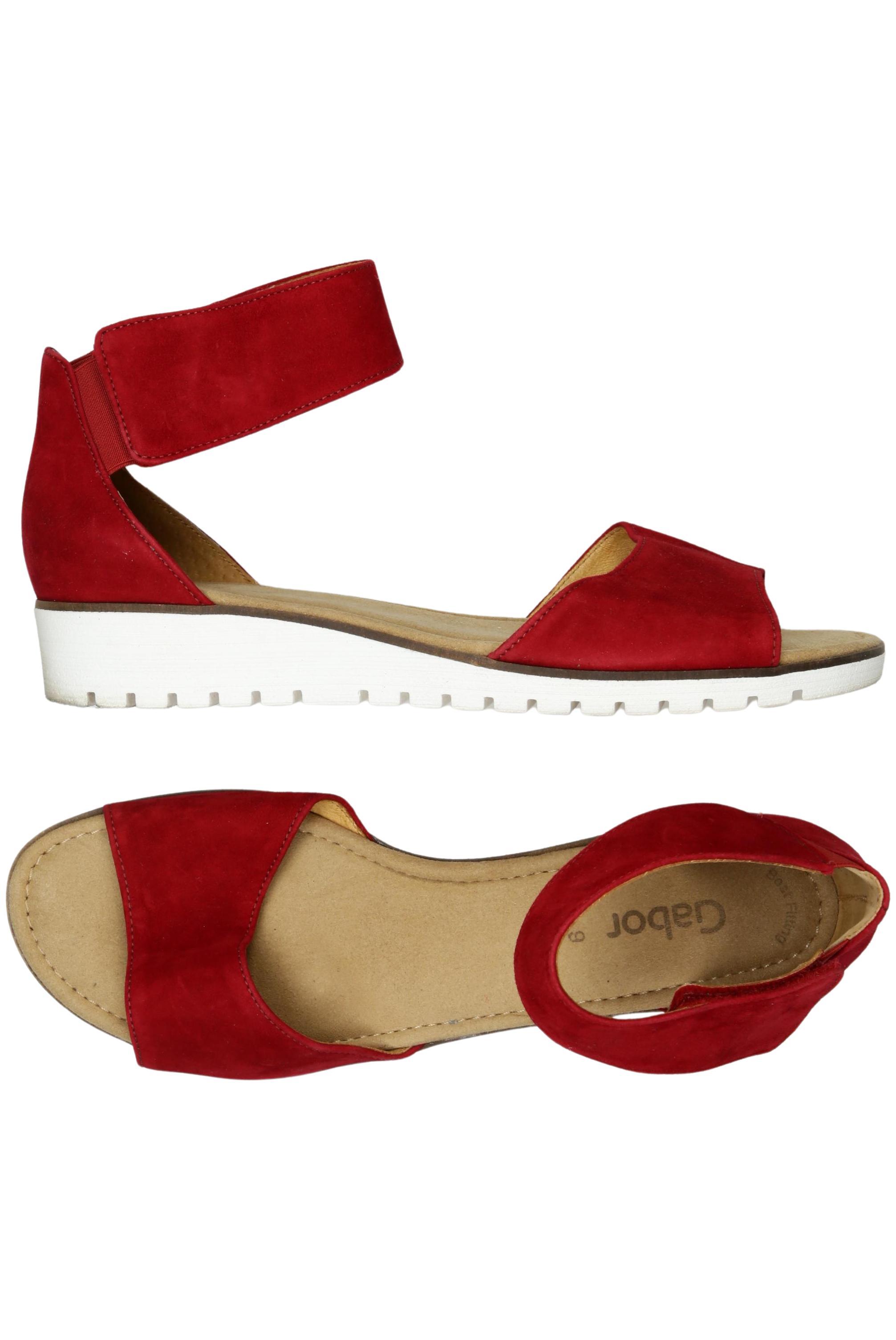 

Gabor Damen Sandale, rot, Gr. 9