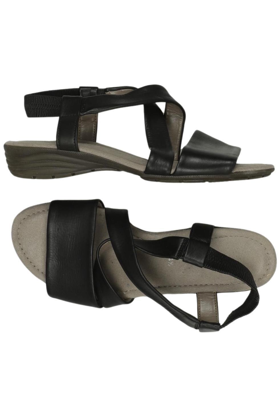 

Gabor Damen Sandale, schwarz, Gr. 4.5