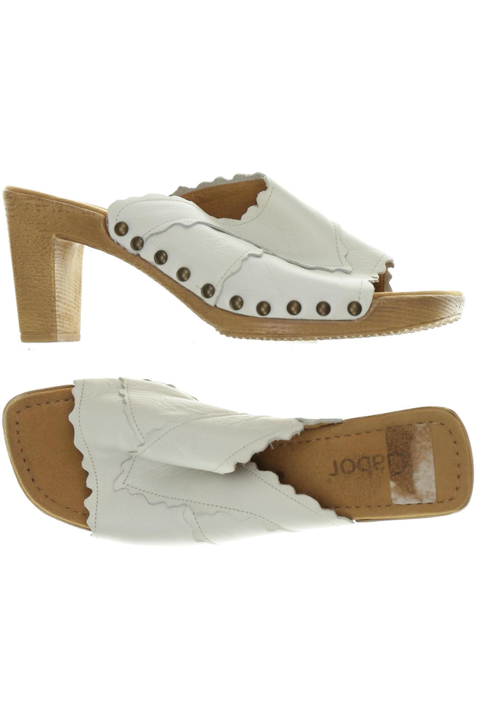 

Gabor Damen Sandale, weiß, Gr. 8