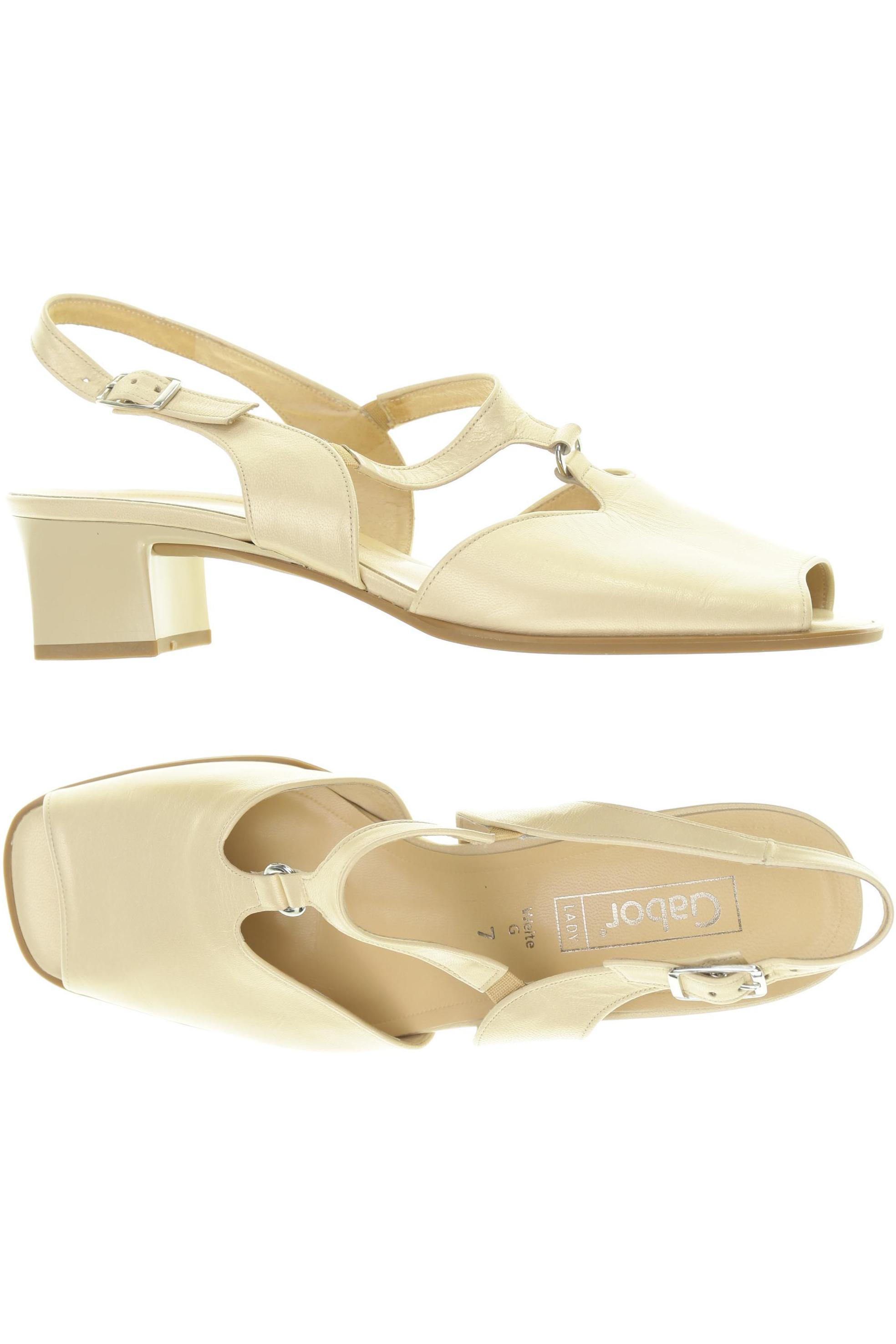 

Gabor Damen Sandale, beige, Gr. 7