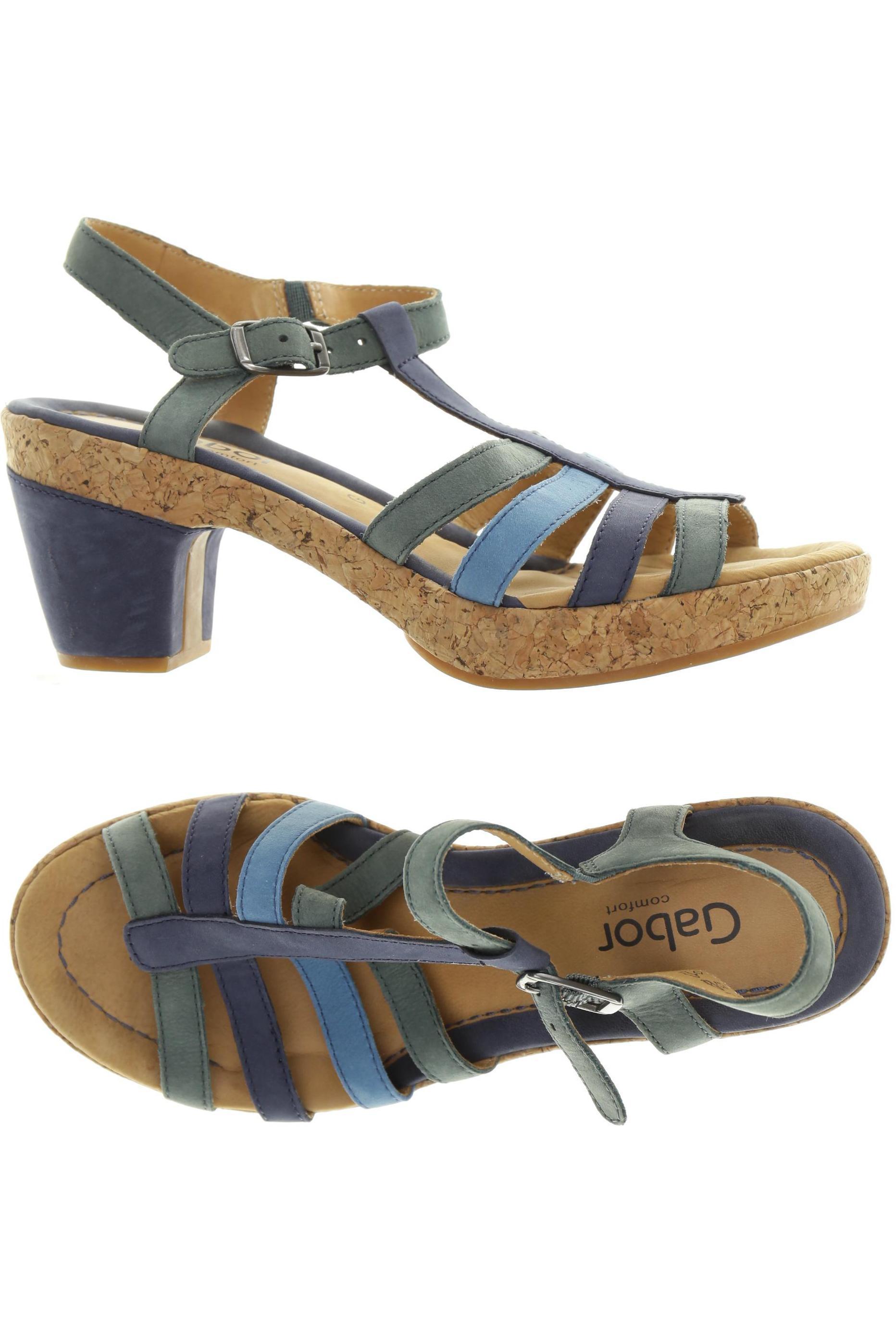 

Gabor Damen Sandale, blau, Gr. 5