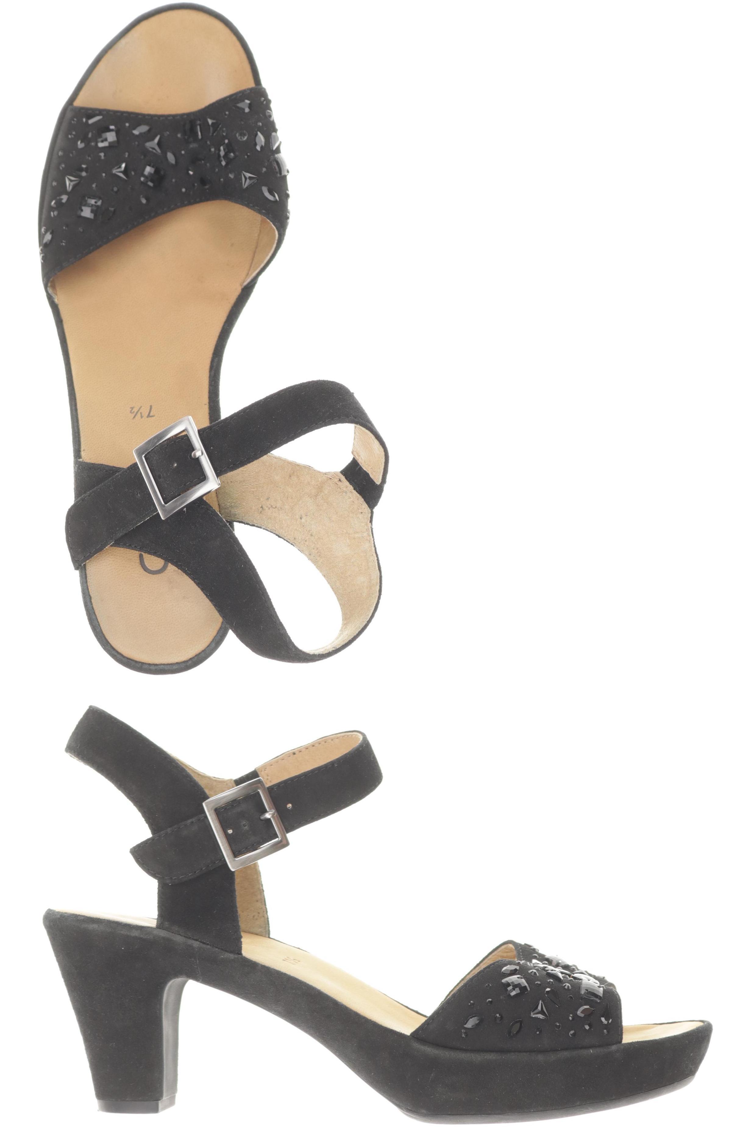 

Gabor Damen Sandale, schwarz, Gr. 7.5