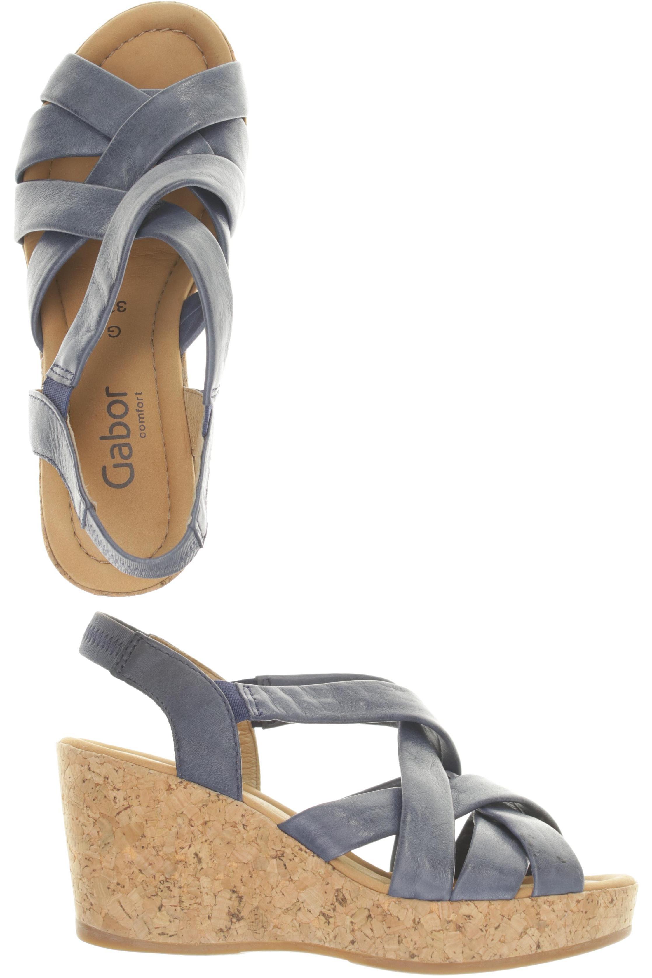 

Gabor Damen Sandale, blau, Gr. 3.5