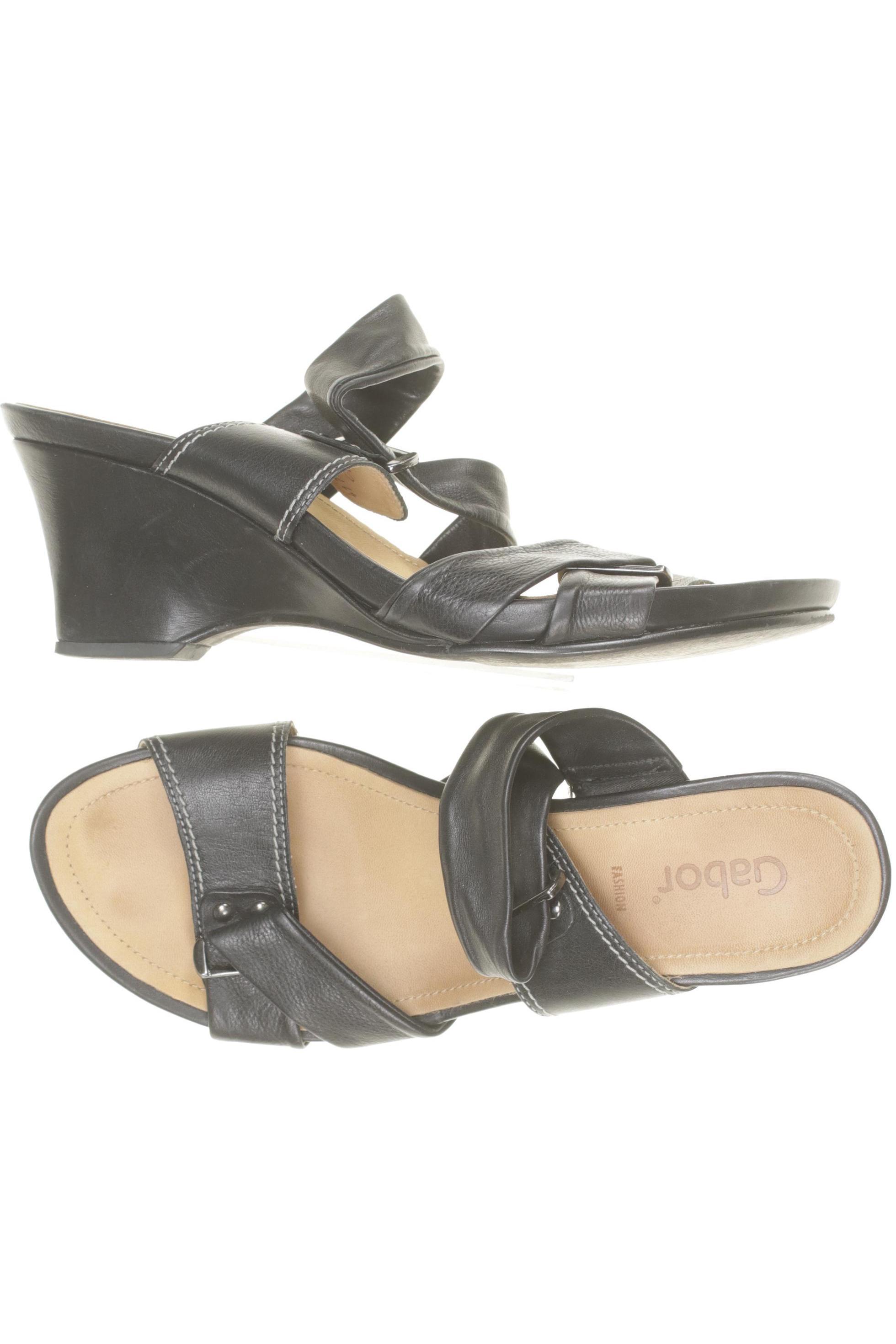 

Gabor Damen Sandale, schwarz, Gr. 6