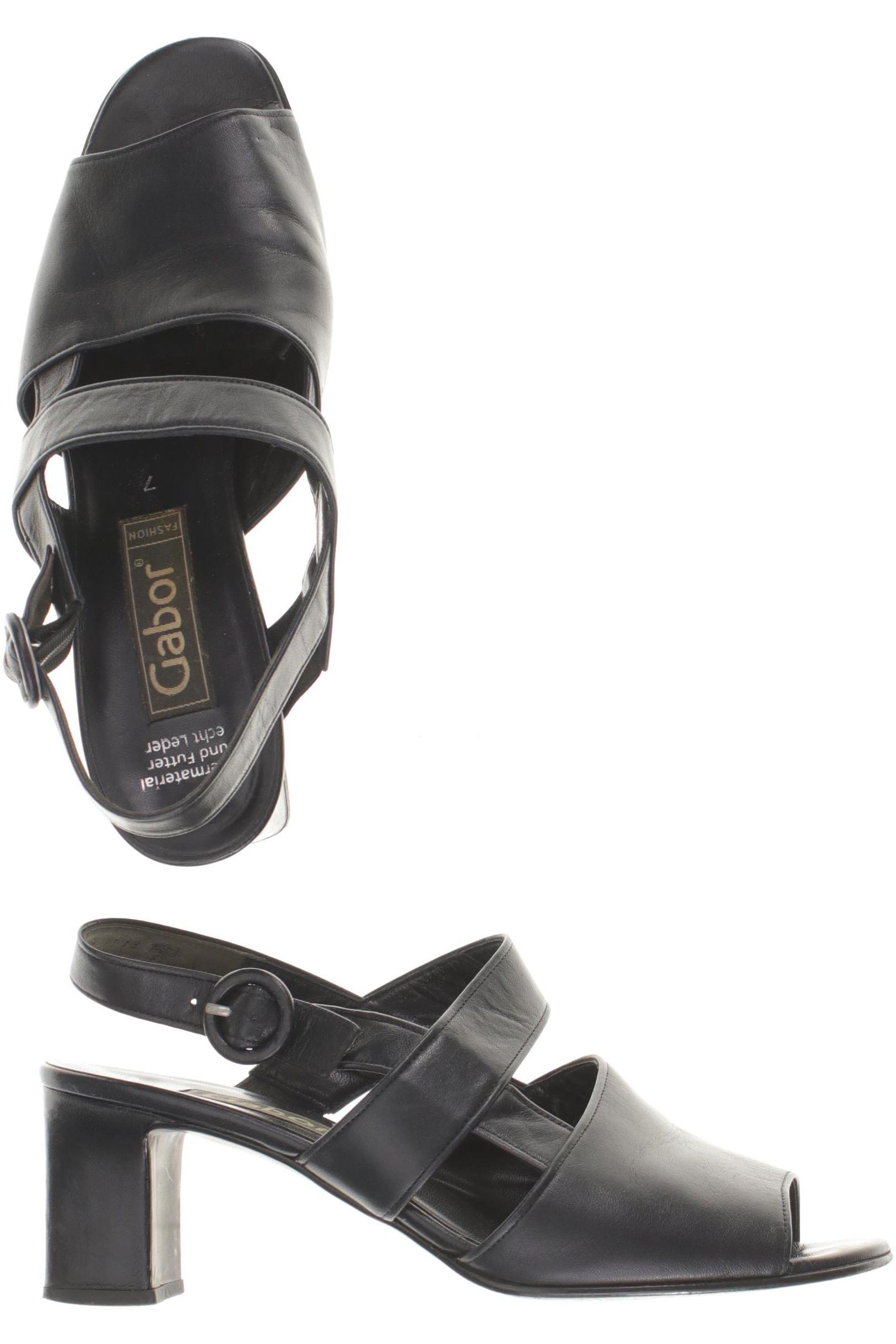 

Gabor Damen Sandale, blau, Gr. 7