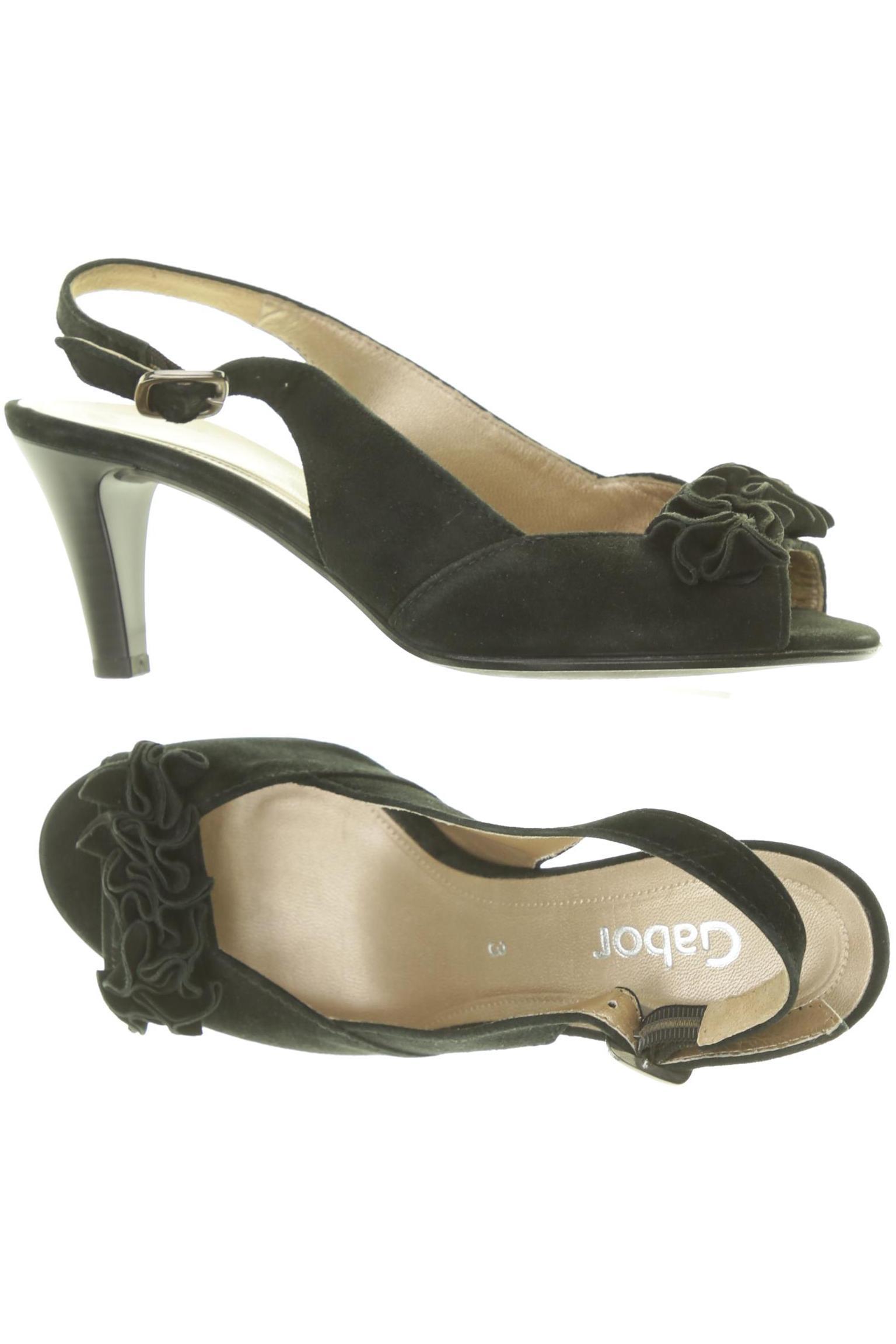 

Gabor Damen Sandale, schwarz, Gr. 3