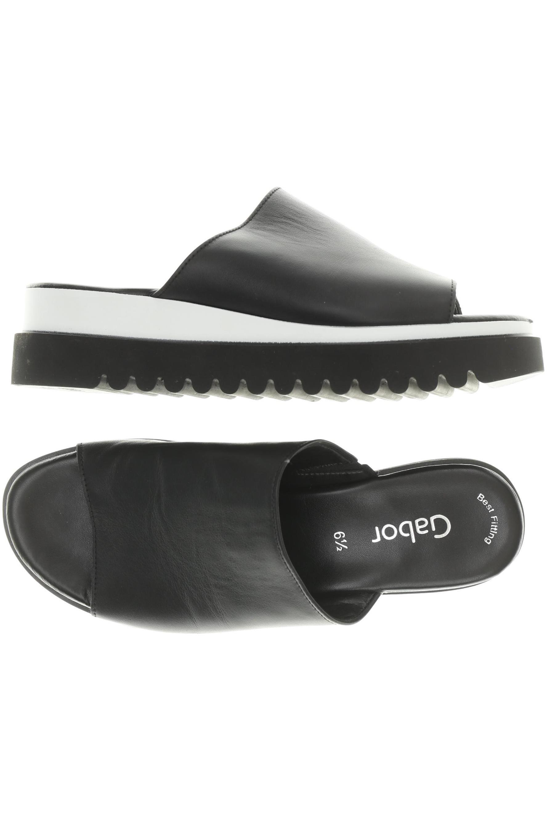 

Gabor Damen Sandale, schwarz, Gr. 6.5