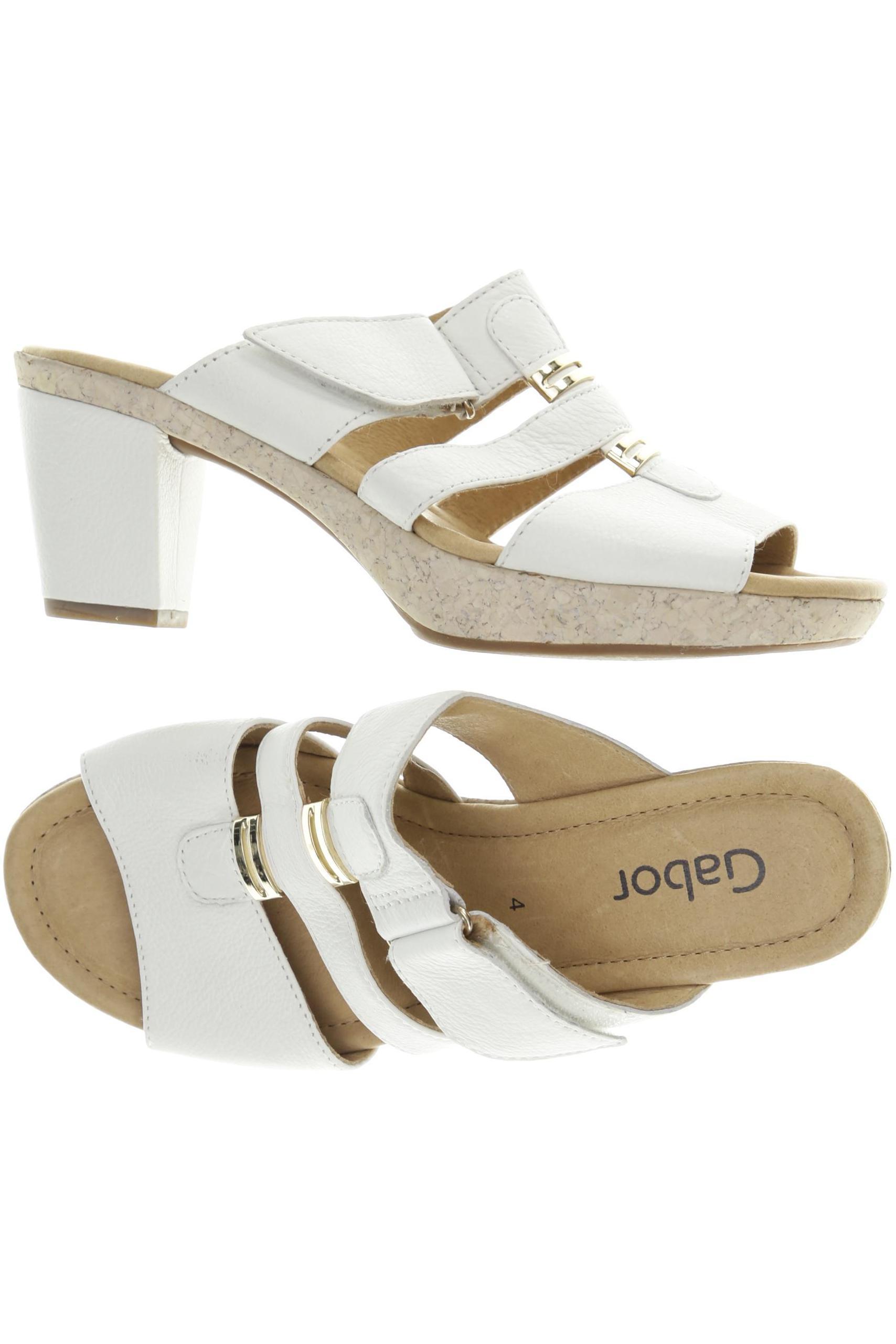 

Gabor Damen Sandale, weiß, Gr. 4