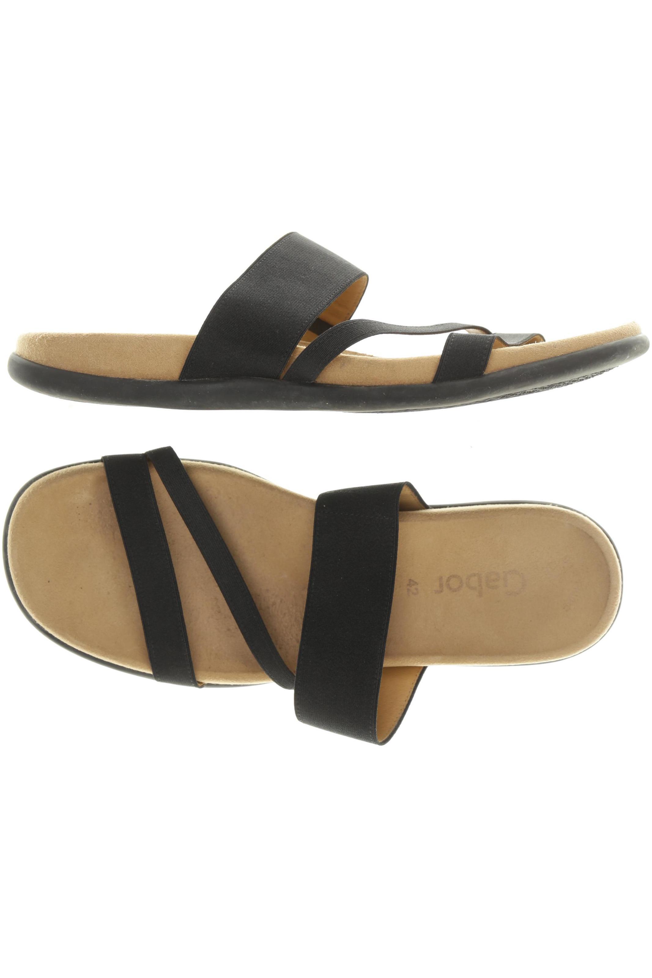 

Gabor Damen Sandale, schwarz, Gr. 42