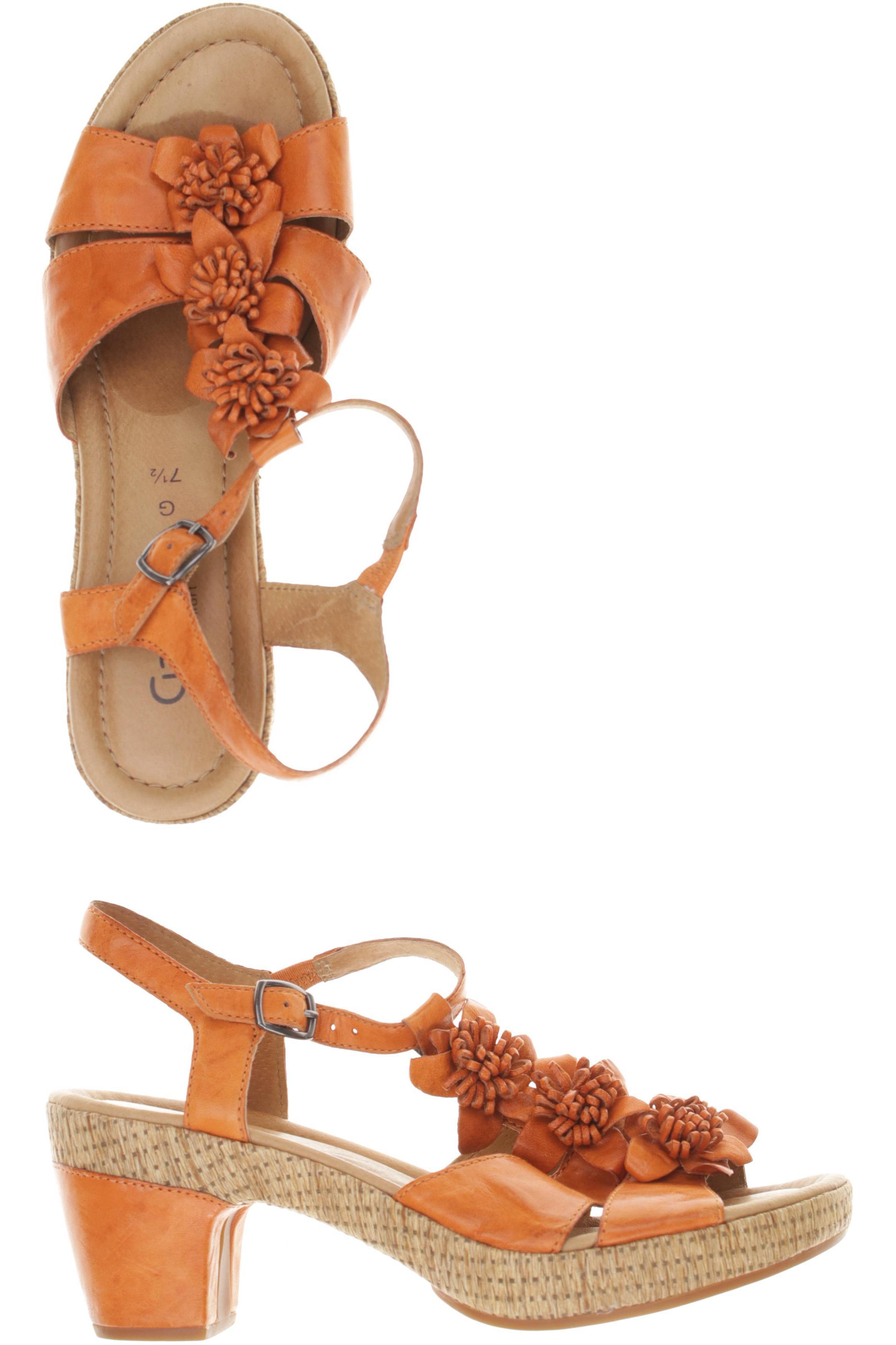 

Gabor Damen Sandale, orange, Gr. 7.5