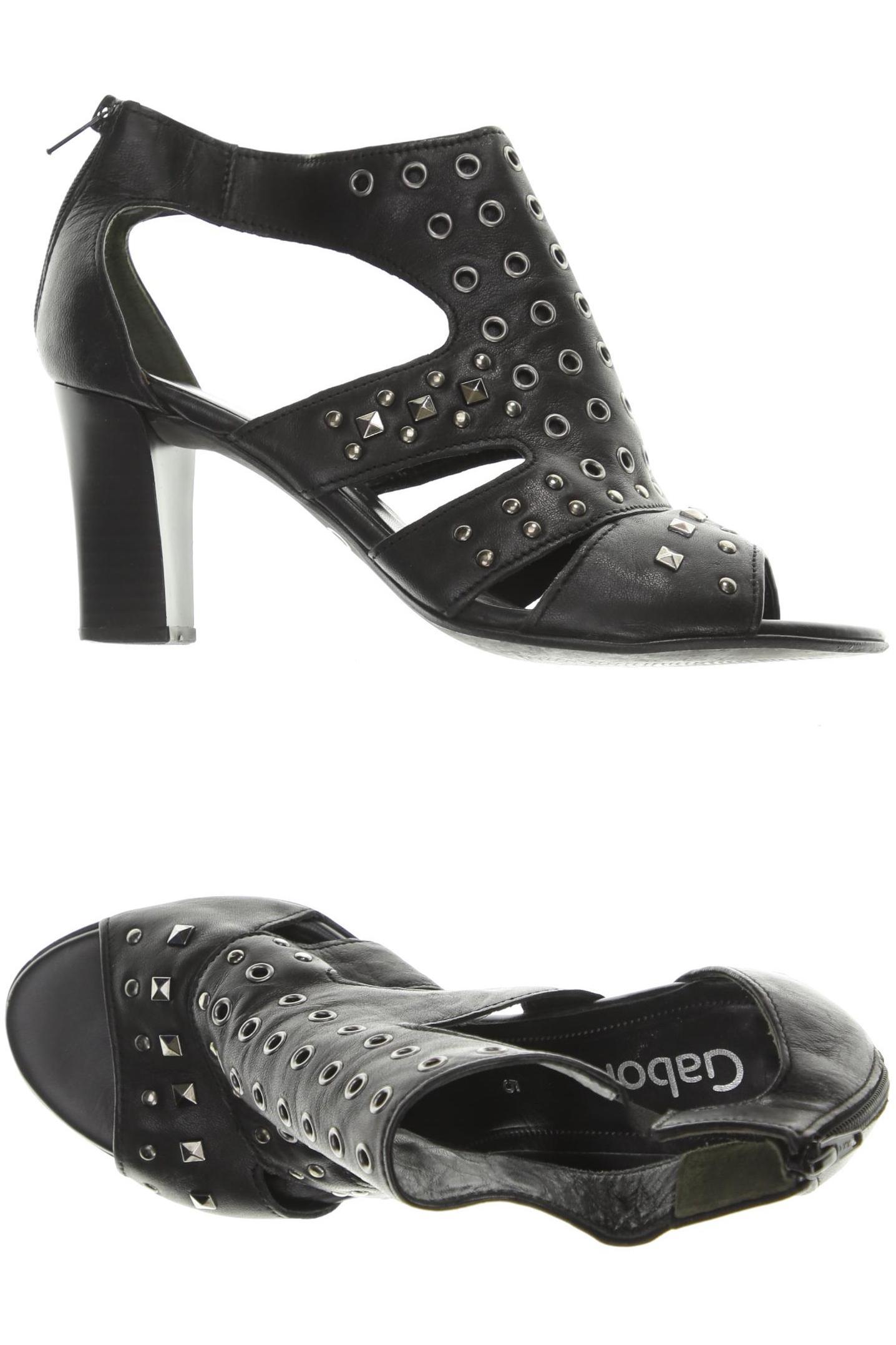 

Gabor Damen Sandale, schwarz, Gr. 5