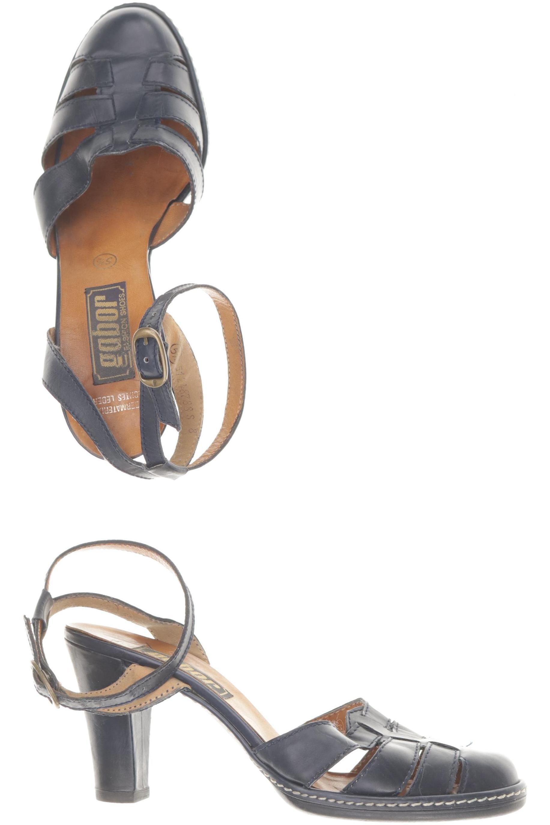 

Gabor Damen Sandale, blau, Gr. 5.5