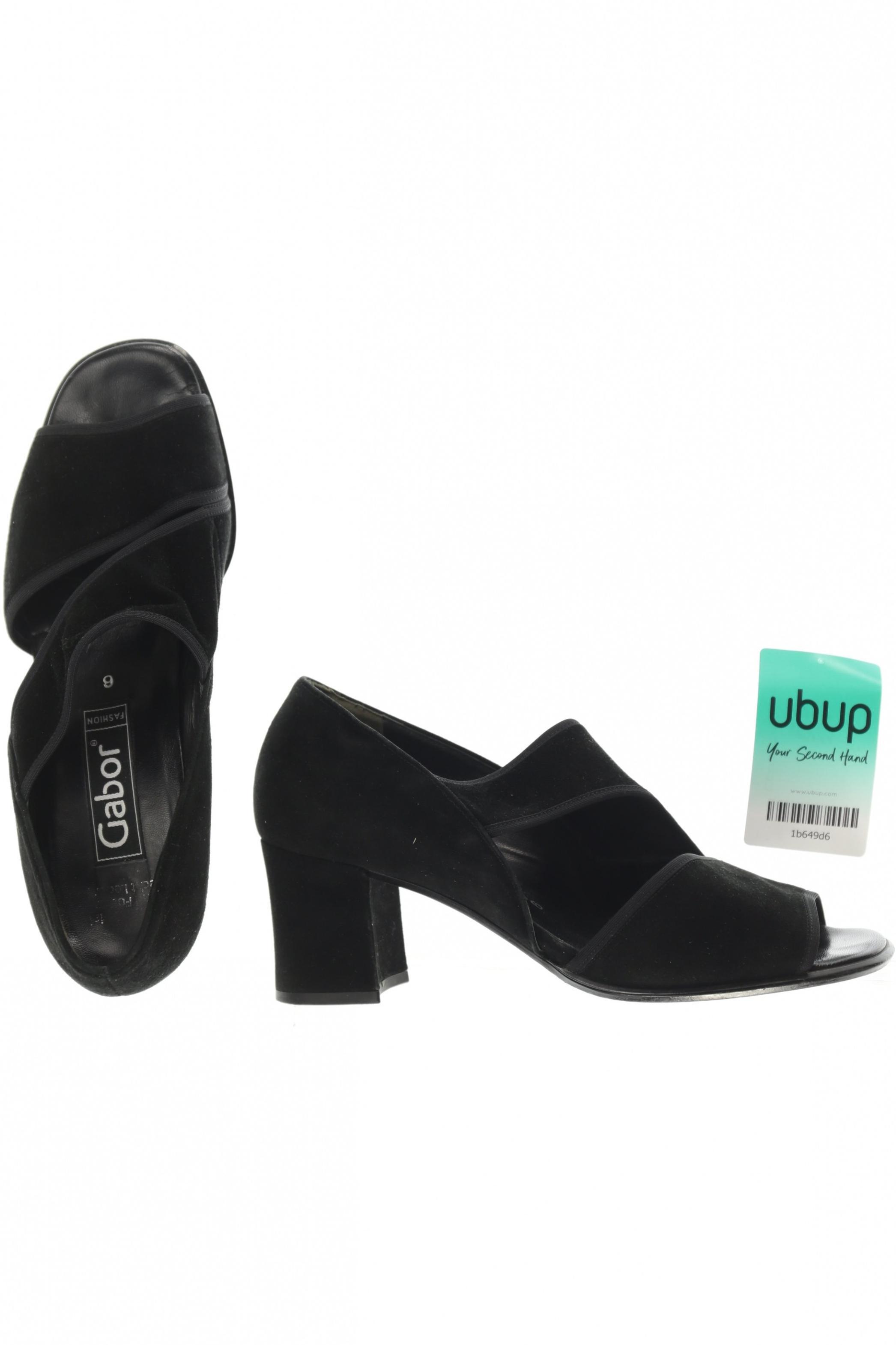 

Gabor Damen Sandale, schwarz, Gr. 6