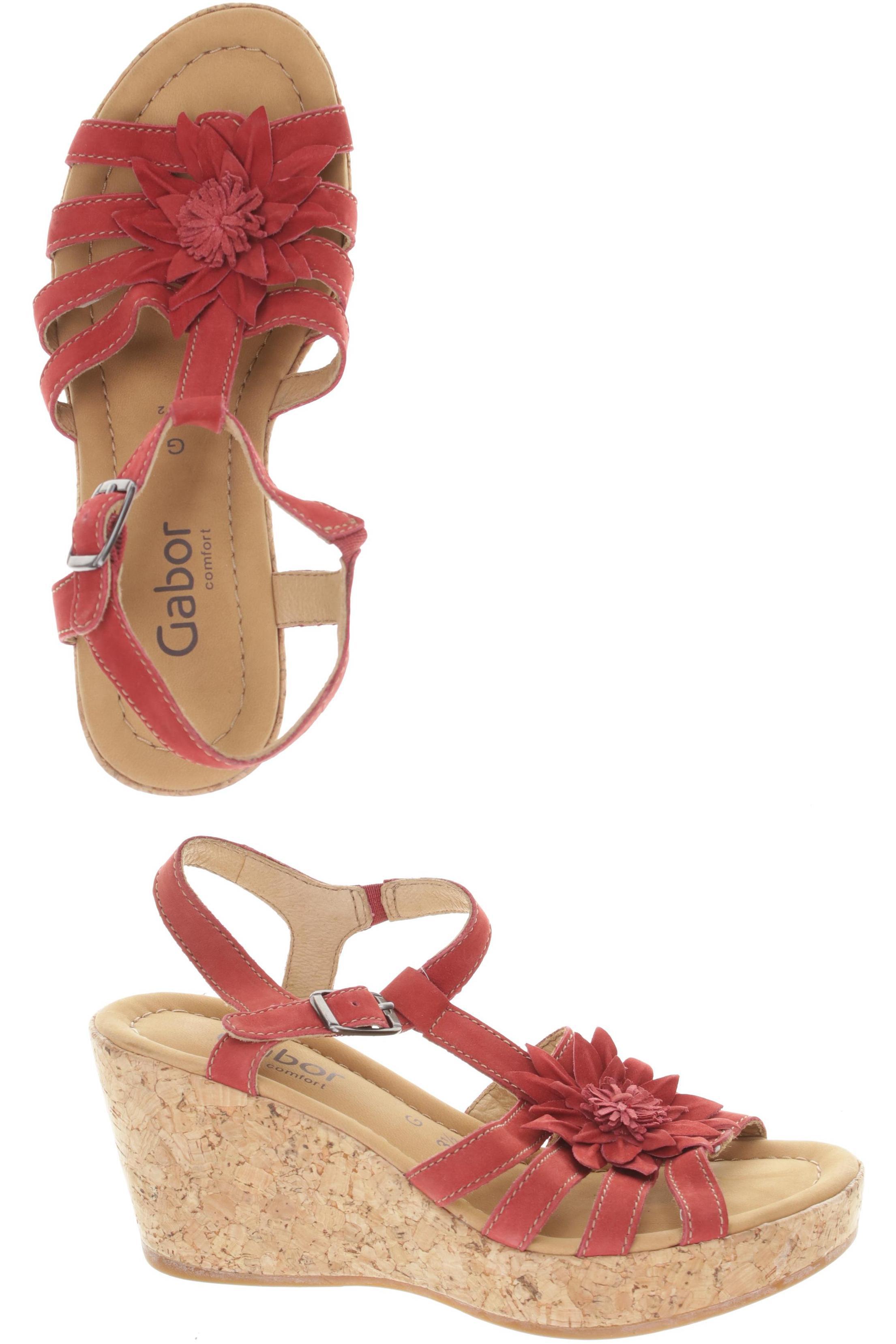 

Gabor Damen Sandale, rot, Gr. 3.5
