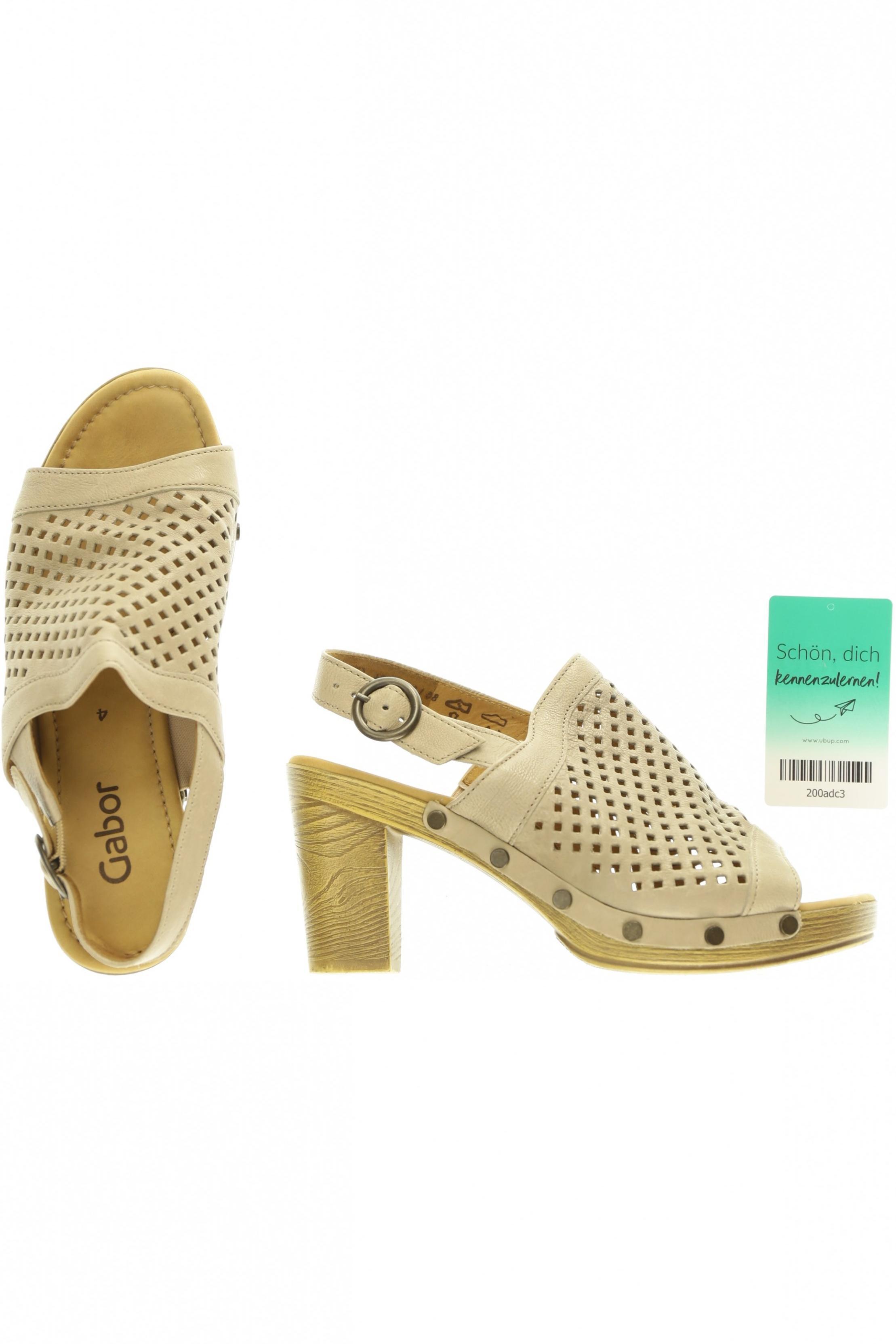 

Gabor Damen Sandale, beige, Gr. 4