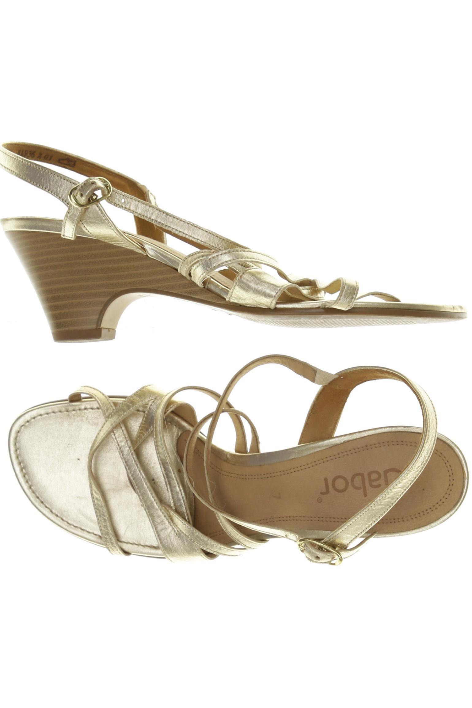 

Gabor Damen Sandale, beige, Gr. 7