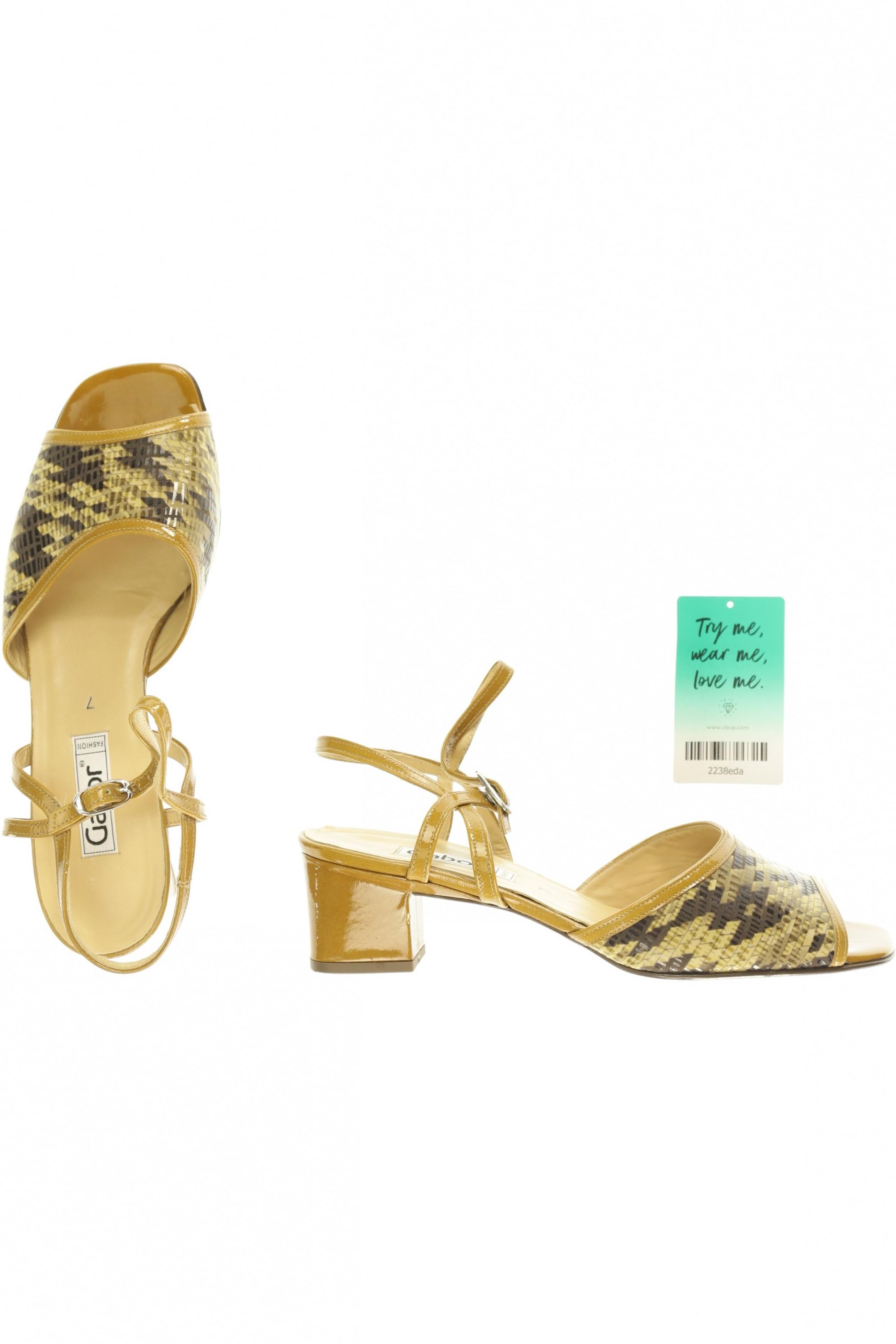 

Gabor Damen Sandale, beige, Gr. 7