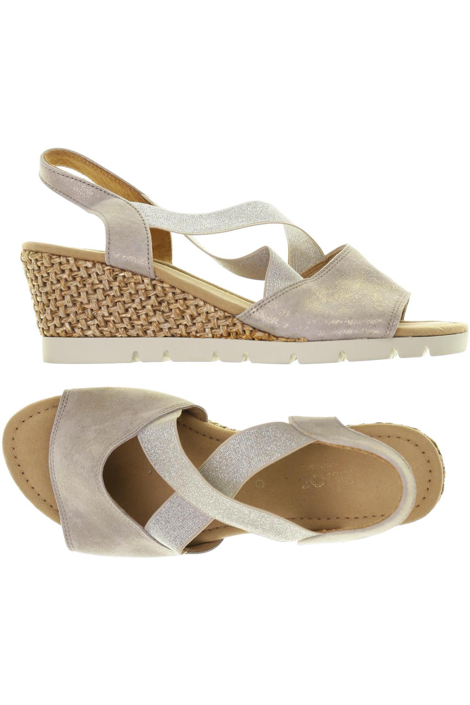 

Gabor Damen Sandale, beige, Gr. 5.5